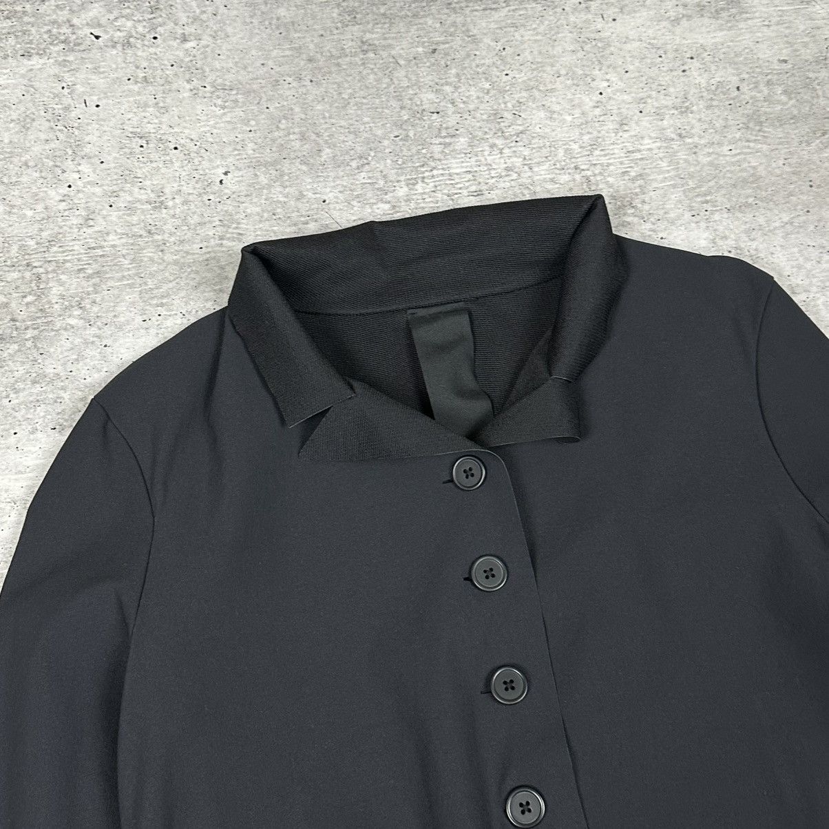 Rundholz Rundholz Black Label Coat Flower Cutouts Black Nylon Women Size S / US 4 / IT 40 - 7 Thumbnail
