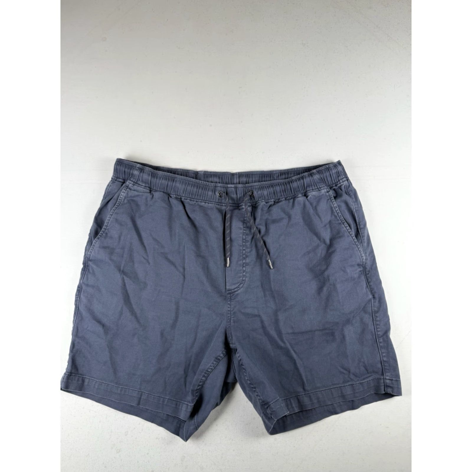 Faherty Faherty Shorts Mens XL Blue Chino Stretch Casual Regular Zip Pockets Logo Button Size US 36 / EU 52 - 7 Thumbnail