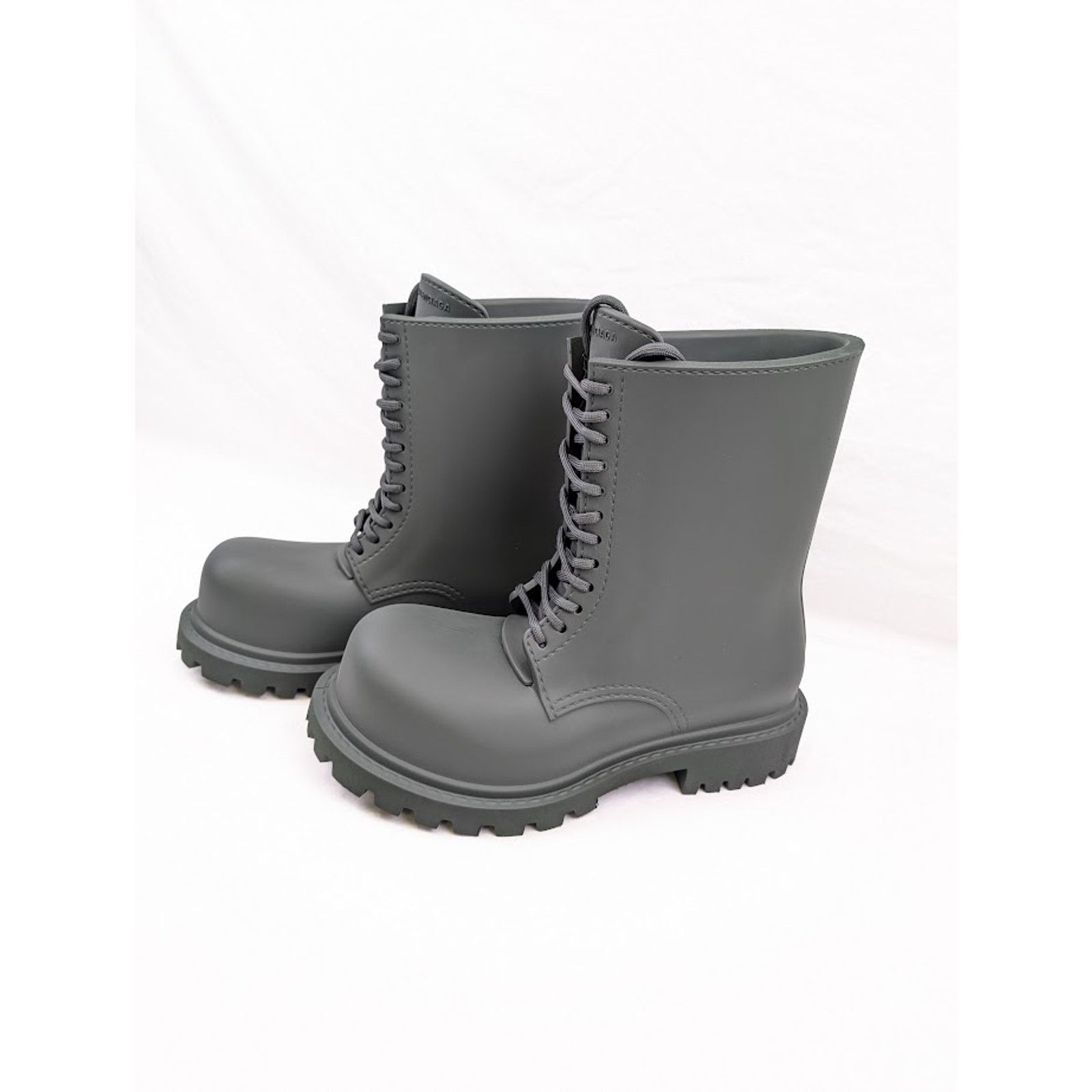 Balenciaga o1rshd1 Full Steroid Boots in Dark Khaki Size US 9 / EU 42 - 18 Thumbnail