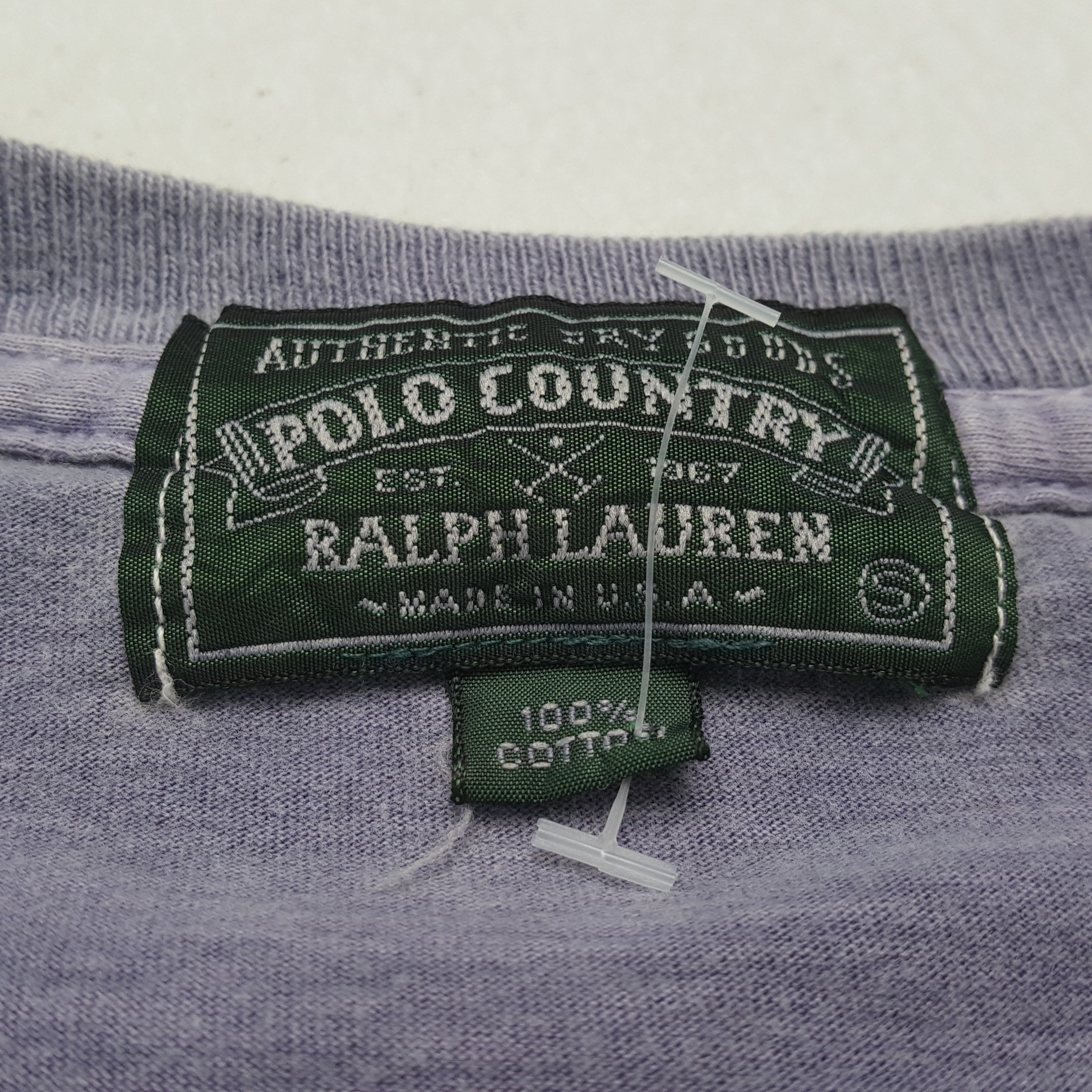 Polo Ralph Lauren × Vintage Vintage POLO COUNTRY SPORTSMAN Ralph Lauren T-shirt C294N21 Size US M / EU 48-50 / 2 - 4 Thumbnail