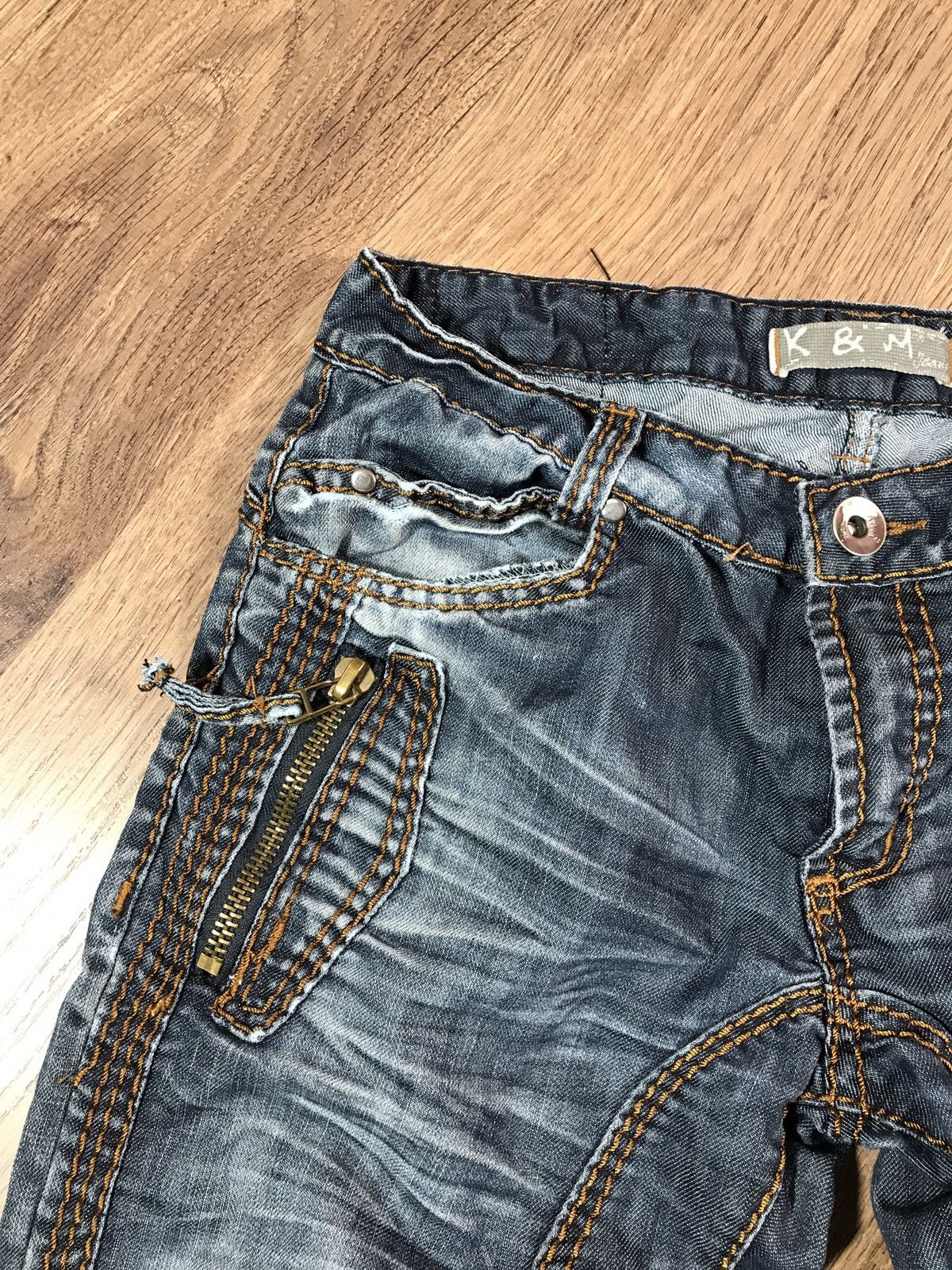 Japanese Brand × Vintage K&M Vintage Japanese Denim Pants Jeans Size US 31 - 5 Thumbnail