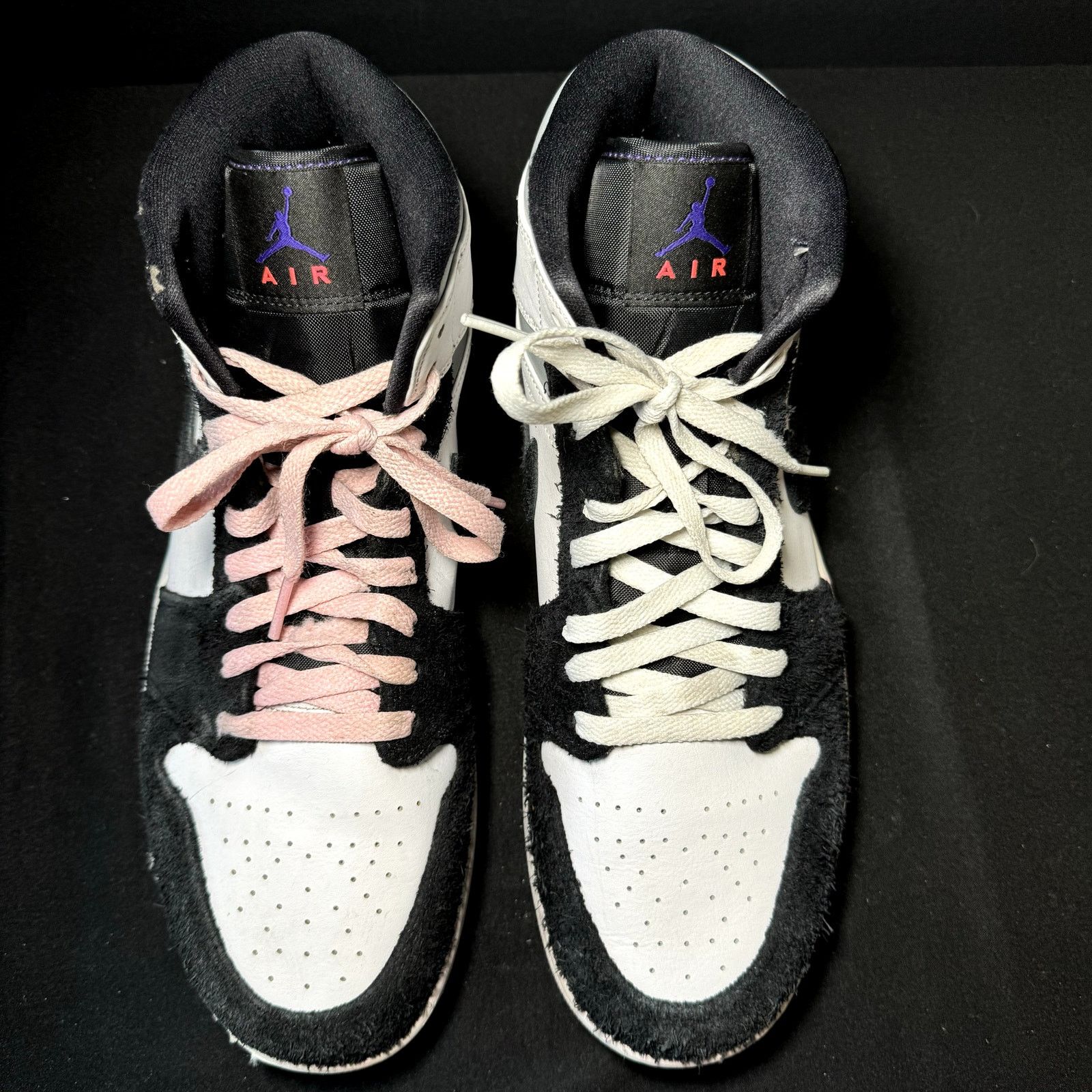 Jordan Brand × Nike Air Jordan 1 Mid SE Varsity Purple Men's Shoes - Size 11 Size US 11 / EU 44 - 4 Thumbnail