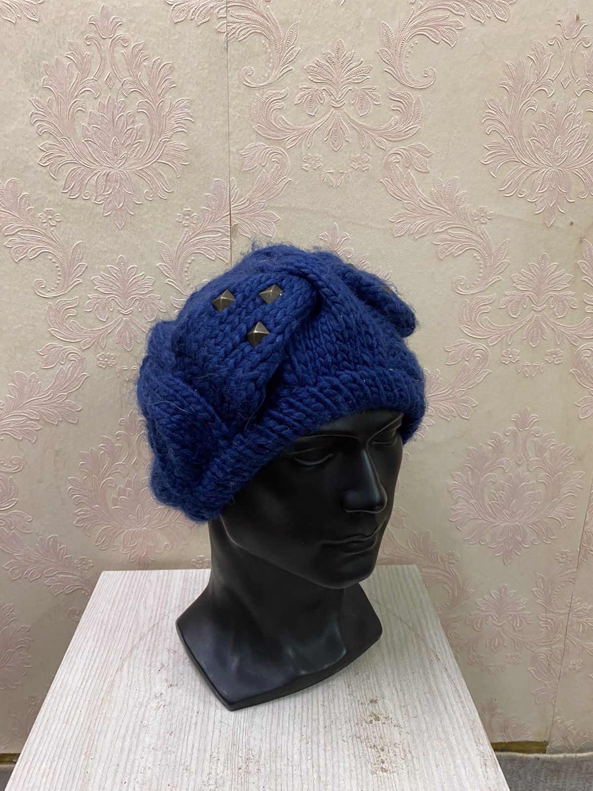 Japanese Brand Japanese Brand Rare Design Crochet Beanie Hat Size ONE SIZE - 3 Thumbnail