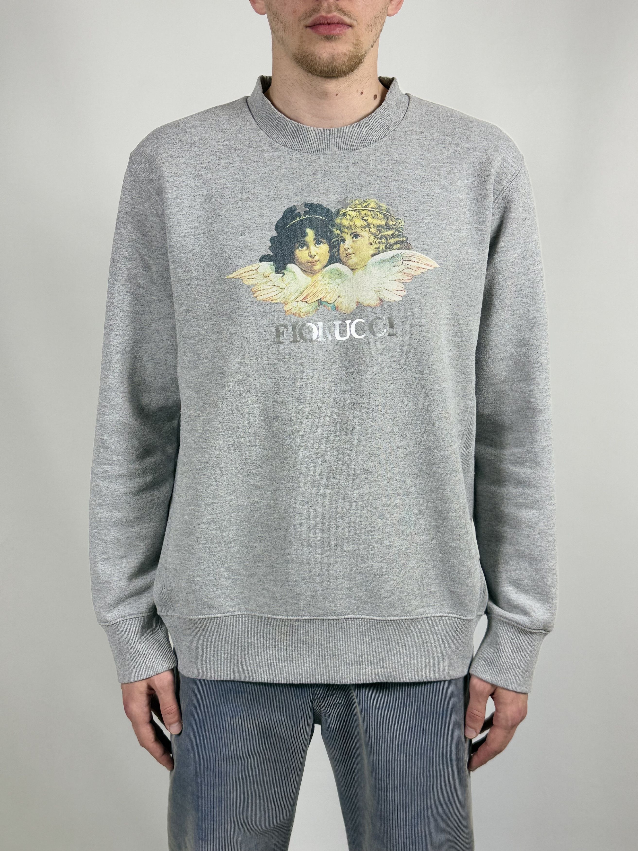 Fiorucci Fiorucci Angels print sweatshirt crewneck Size US XL / EU 56 / 4 - 1 Thumbnail