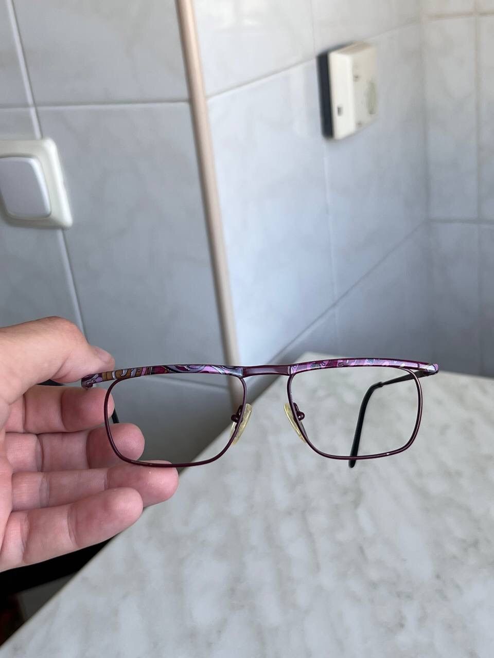 Designer Scandinavian Frame Skaga 00s Eyeglasses Eyewear Purple Y2K Size ONE SIZE - 5 Thumbnail