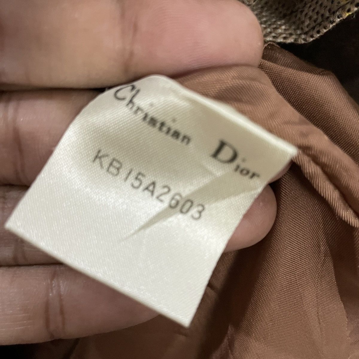 Christian Dior Monsieur Vintage Christian Dior Tweed Jacket Size L / US 10 / IT 46 - 8 Thumbnail