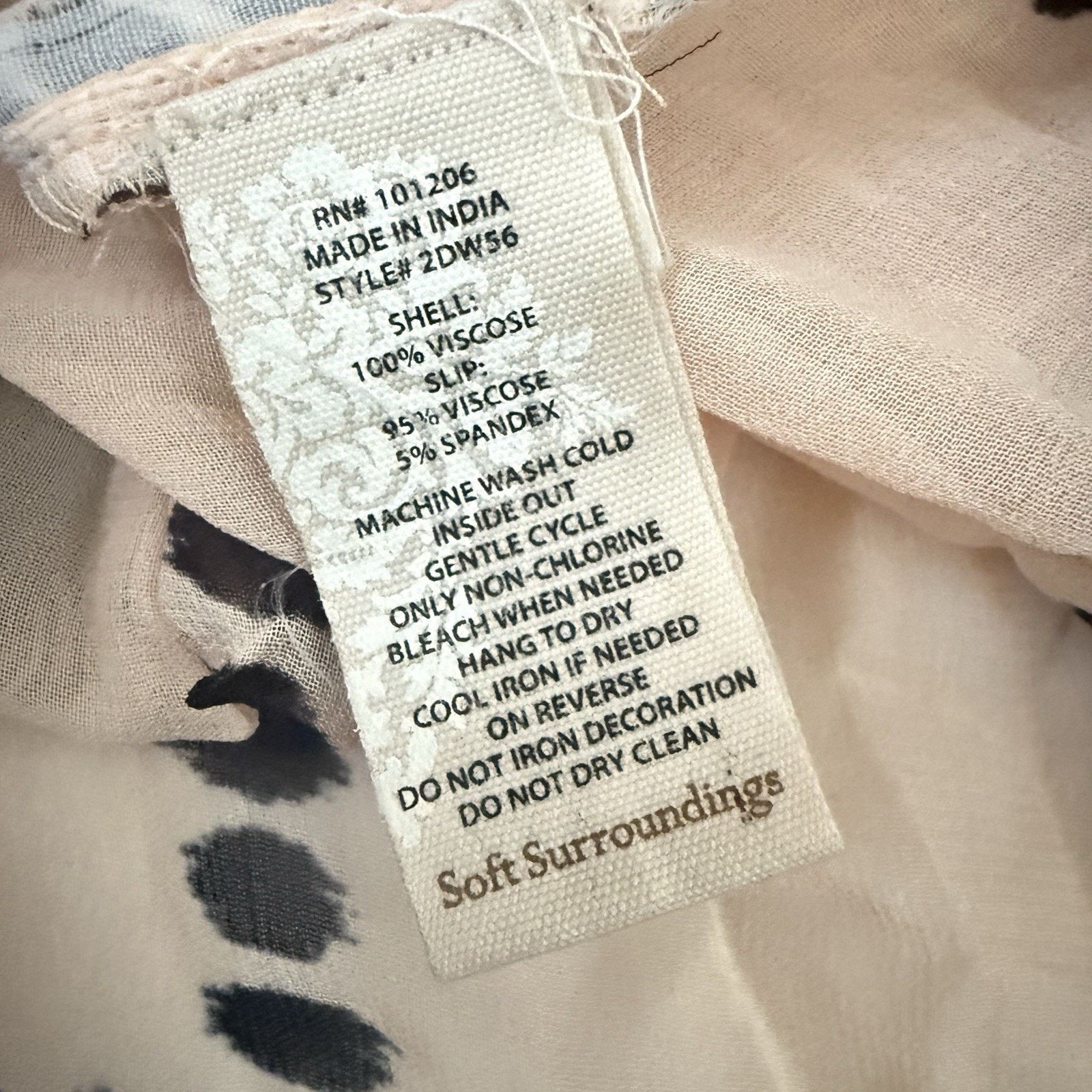 Other Soft Surroundings Embroidered Boho Western Sheer Skirt Size 30" / US 8 / IT 44 - 3 Thumbnail
