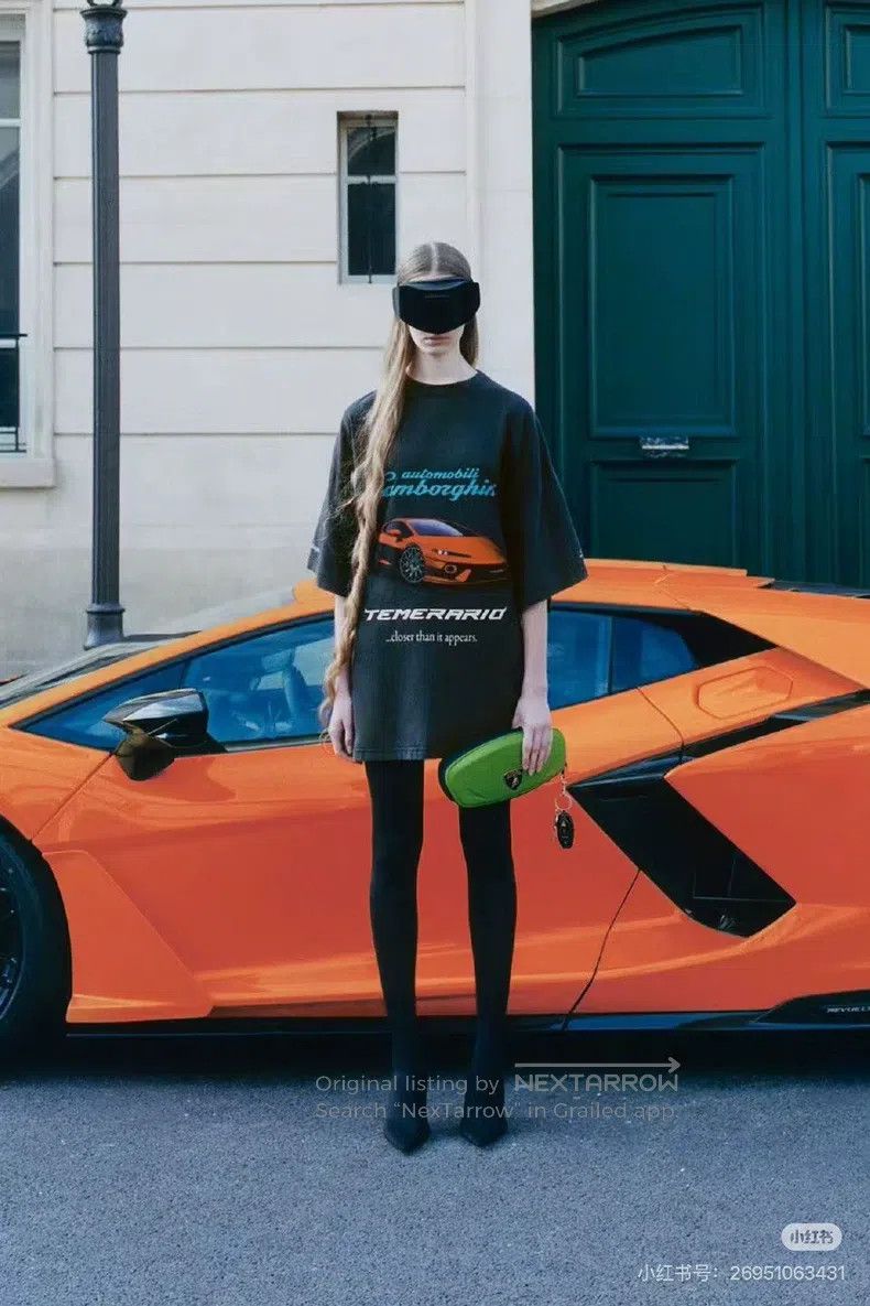 Balenciaga Balenciaga Car Pattern Quick-Dry Short Sleeve T-Shirt Size US S / EU 44-46 / 1 - 7 Thumbnail