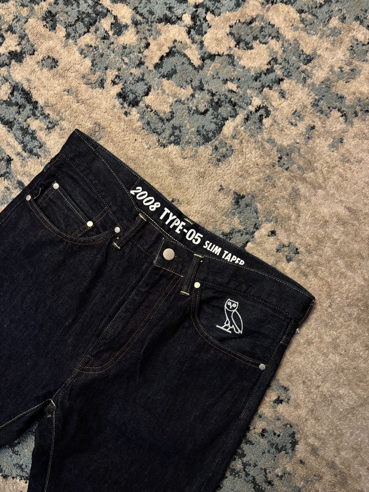 Bape × October's Very Own Bape x OVO Denim Pants Size Medium (Fits 30-31) Worn Lightly Size US 31 - 3 Thumbnail