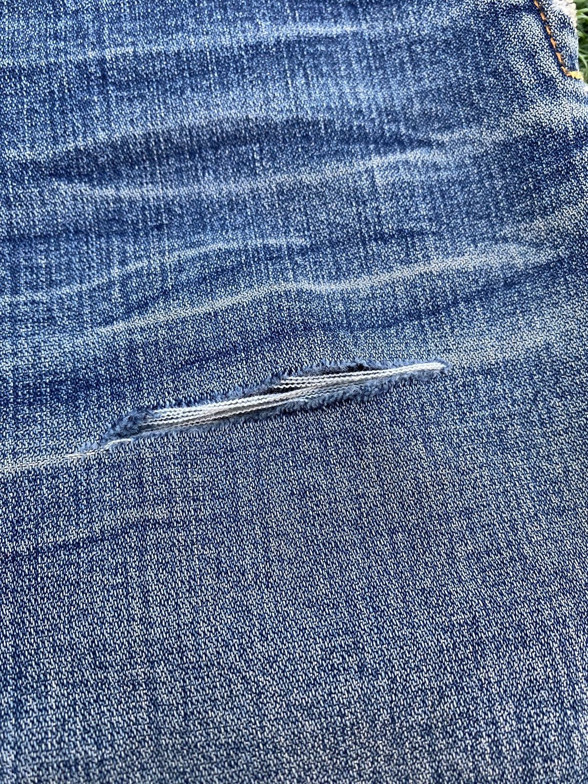 Evisu EVISU MINI SKIRT DISTRESSED JEANS Size 23" - 7 Thumbnail