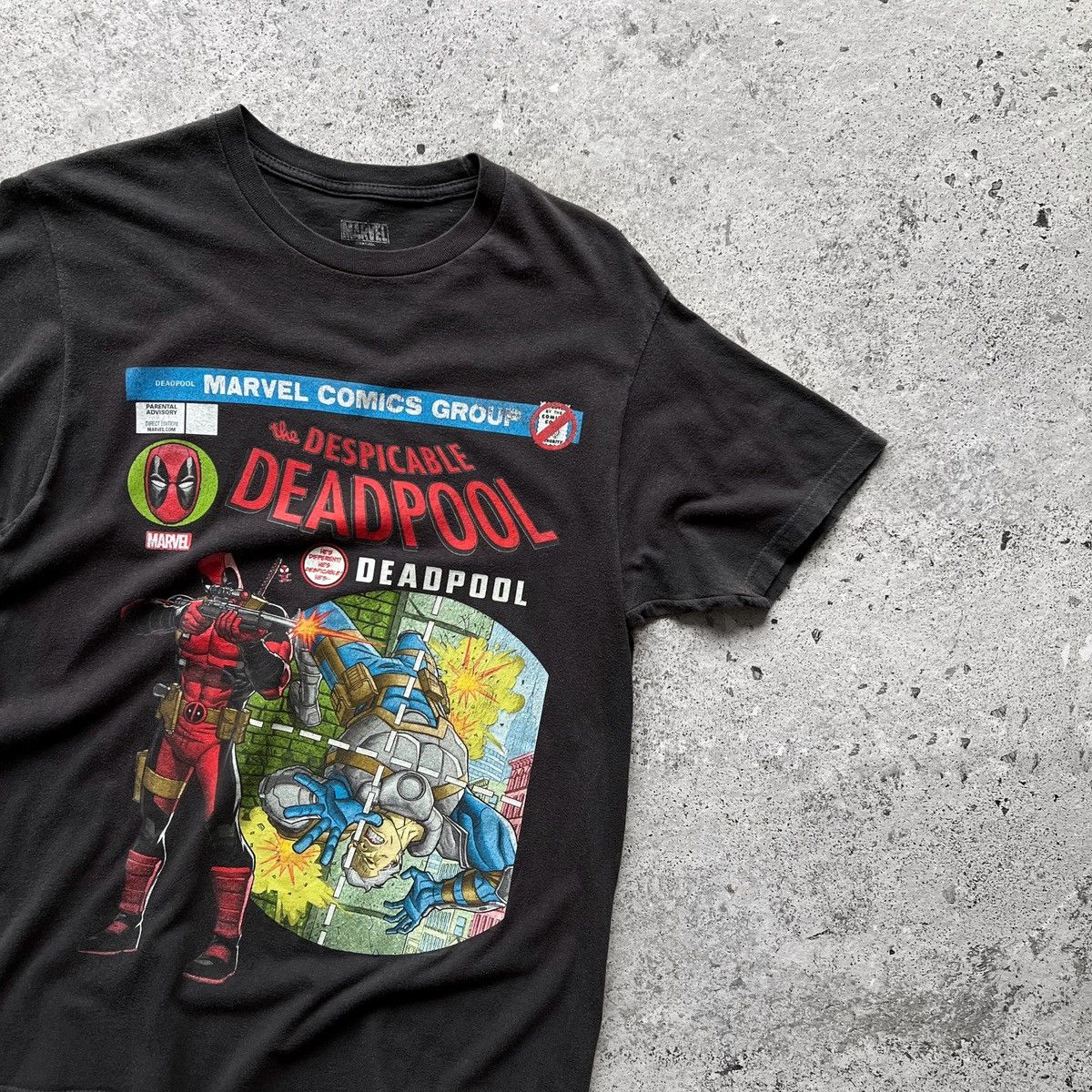 Marvel Comics × Vintage Deadpool Marvel Comics Vintage 90s Short Sleeve T-Shirt Size US S / EU 44-46 / 1 - 2 Thumbnail