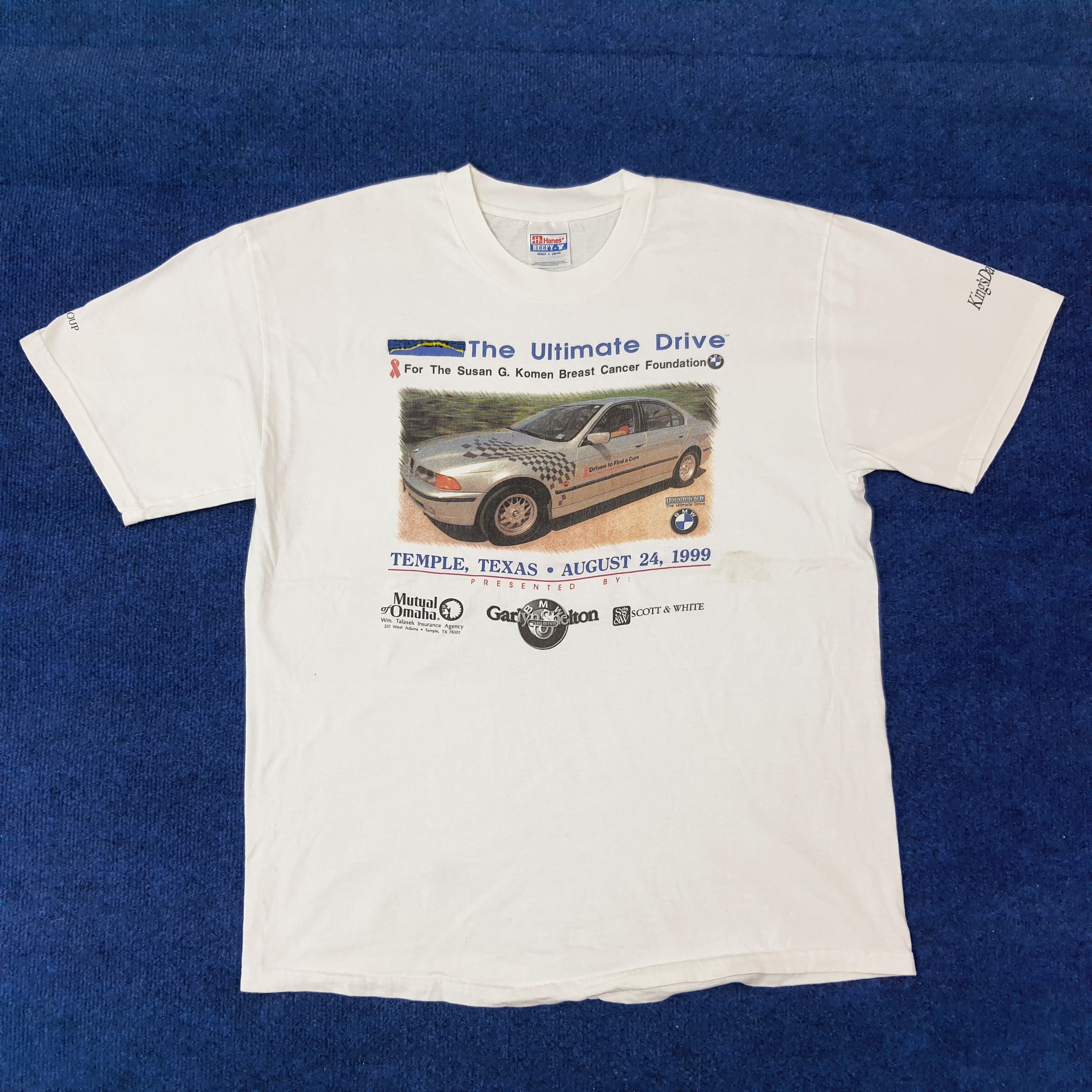 BMW Vintage BMW Automobile Sports 90s Tshirt C223N67 Size US L / EU 52-54 / 3 - 1 Thumbnail