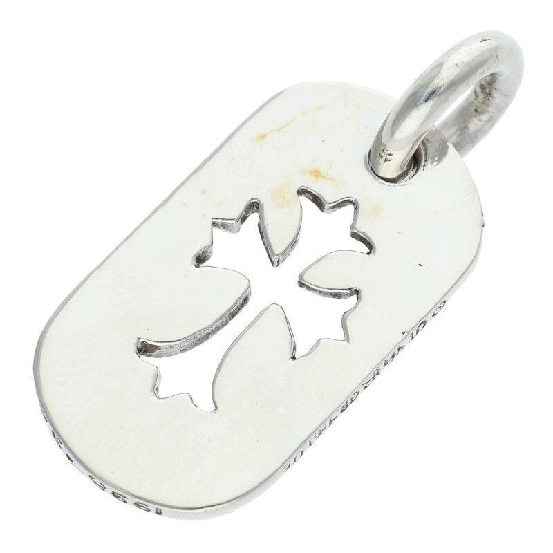 Chrome Hearts Chrome Hearts Cutout Cross Dog Tag Necklace Size ONE SIZE - 2 Thumbnail
