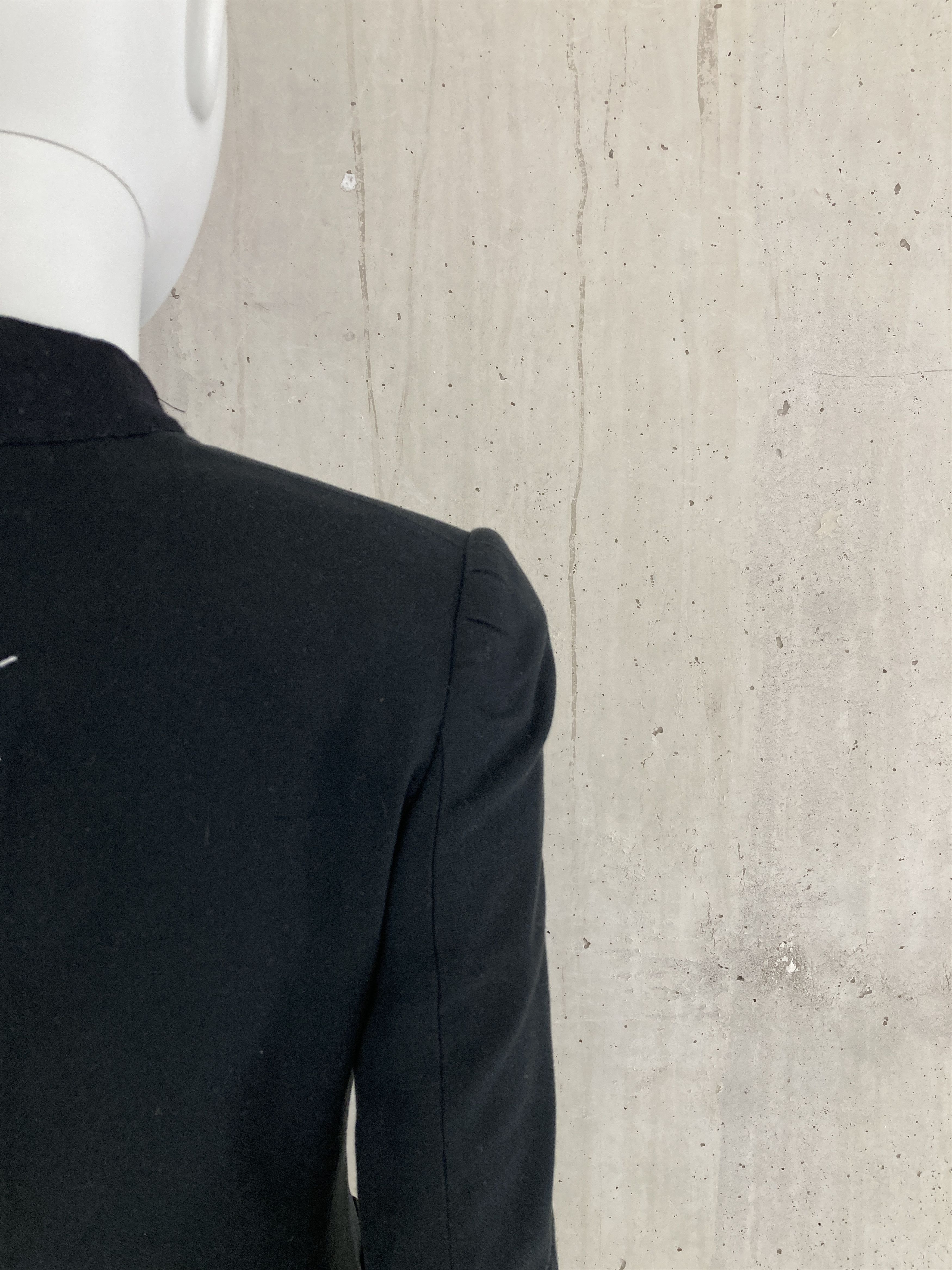 Maison Margiela SS2003 Cut Off Collar Blazer Jacket Size XS / US 0-2 / IT 36-38 - 8 Thumbnail