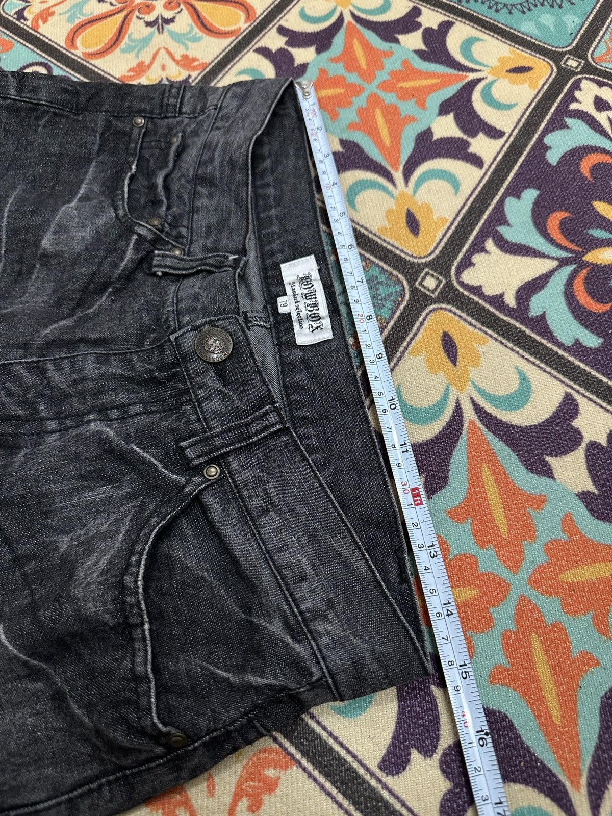 LOWBOX Lowbox Japan Claw Mark Whiskers Jeans Size US 30 / EU 46 - 11 Thumbnail