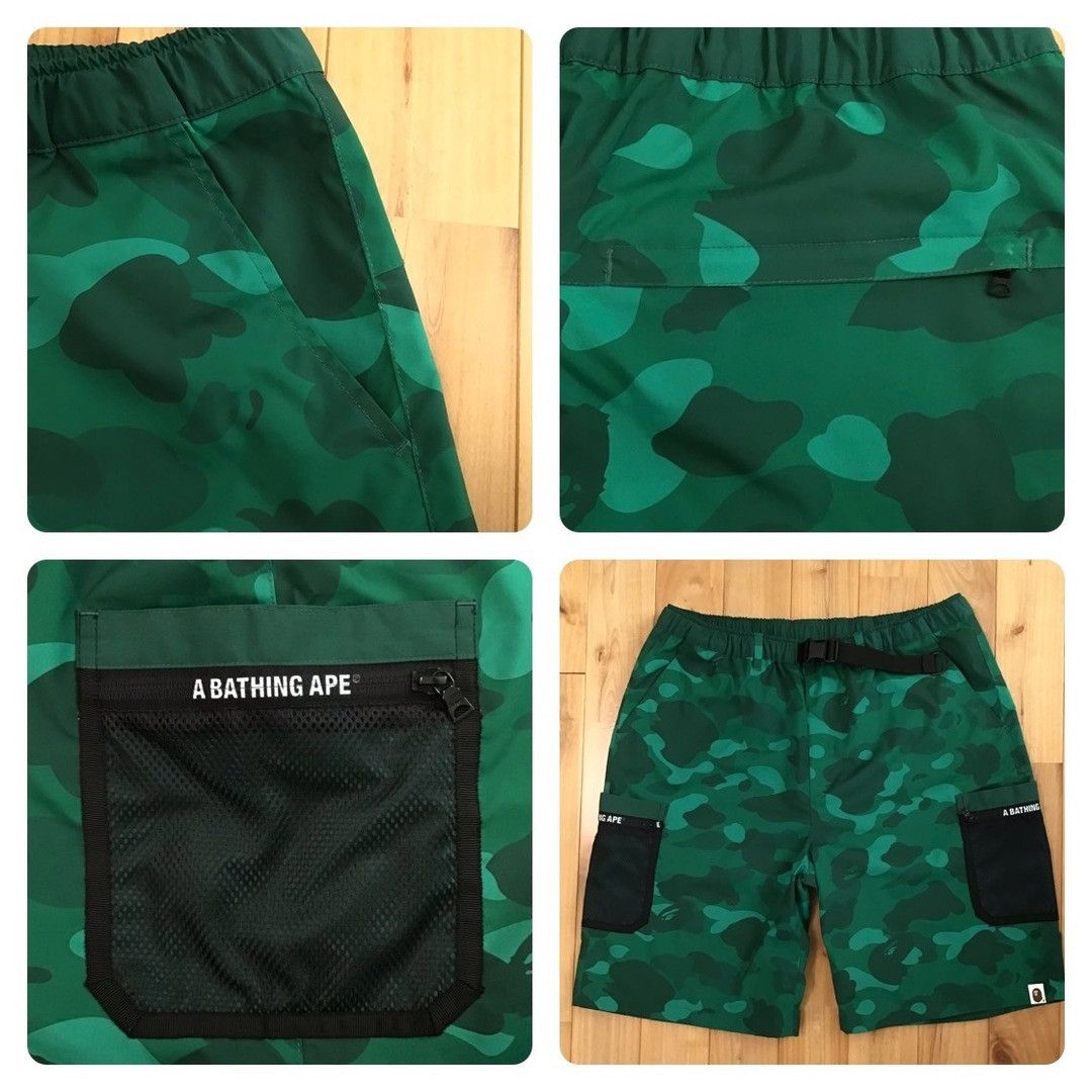 Bape BAPE Cargo shorts green camo a bathing ape ★size L Size US 34 / EU 50 - 5 Thumbnail