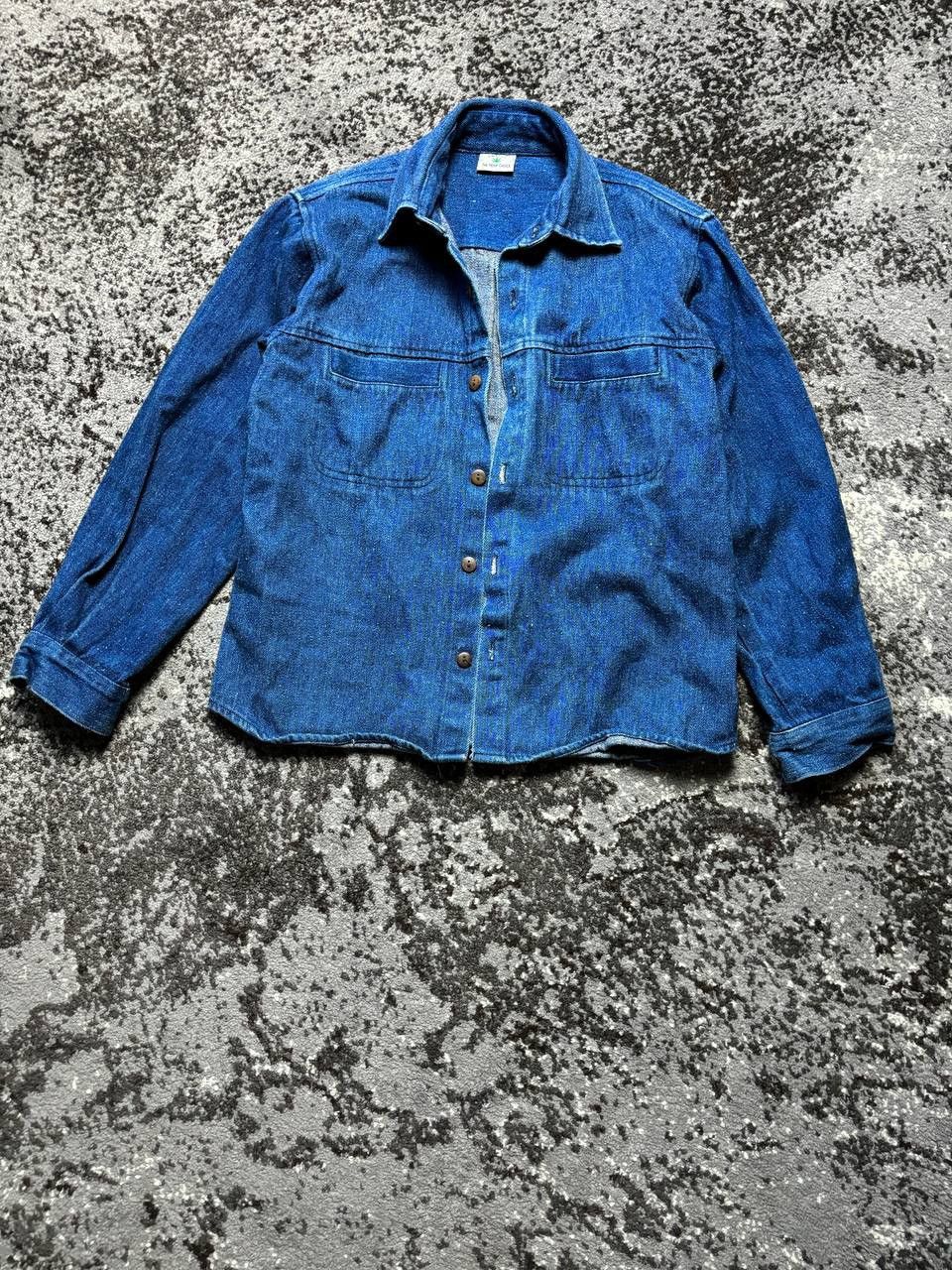 Japanese Brand × Vintage Vintage Y2K Sativa The Hemp Choice Denim Workwear Jacket Size US M / EU 48-50 / 2 - 1 Thumbnail