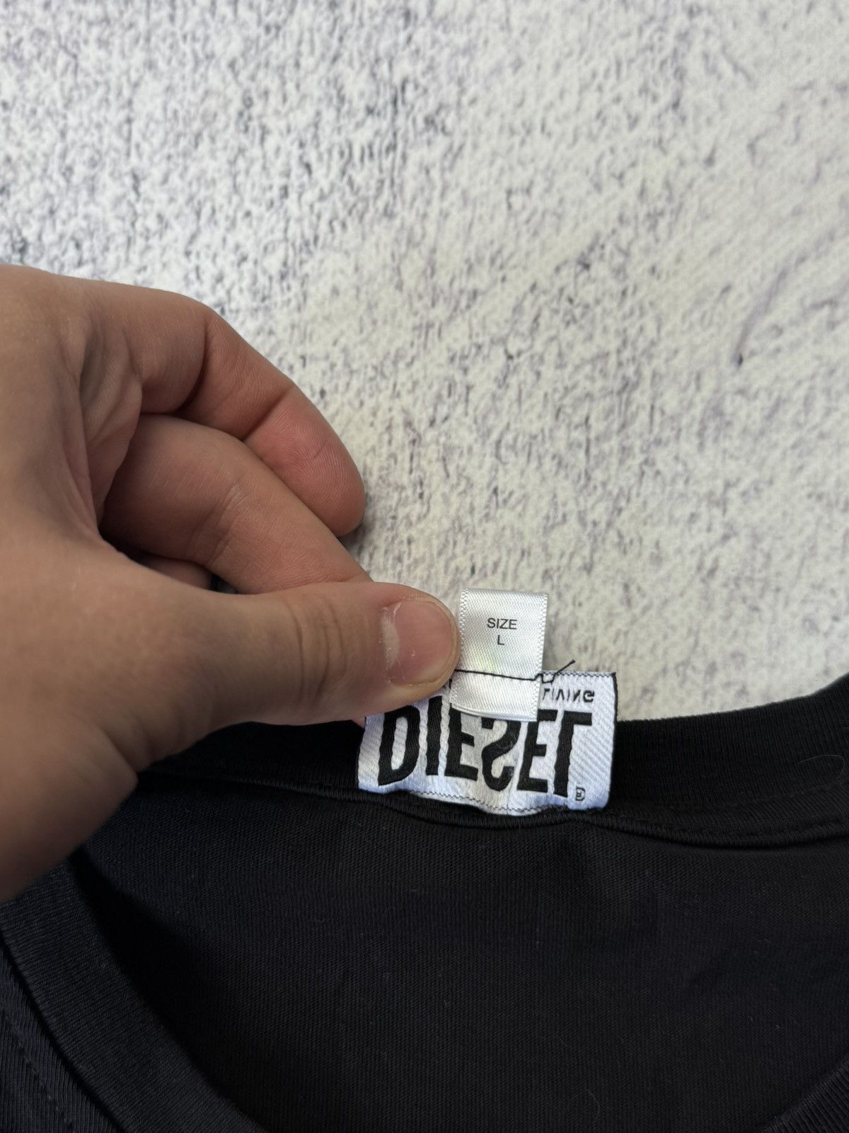 Diesel Diesel Avant Garde T Shirt Big Logo Size US L / EU 52-54 / 3 - 13 Thumbnail