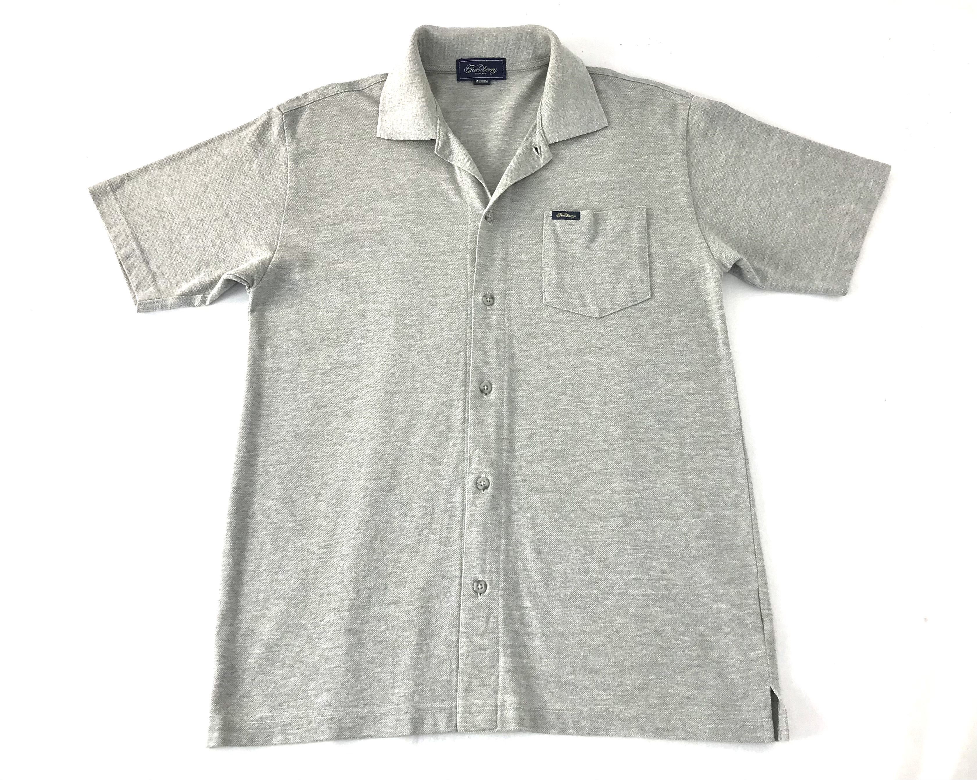 Burberry Burberry Scotland Button Up Singgle Pocket Polo Shirt Size US M / EU 48-50 / 2 - 1 Thumbnail