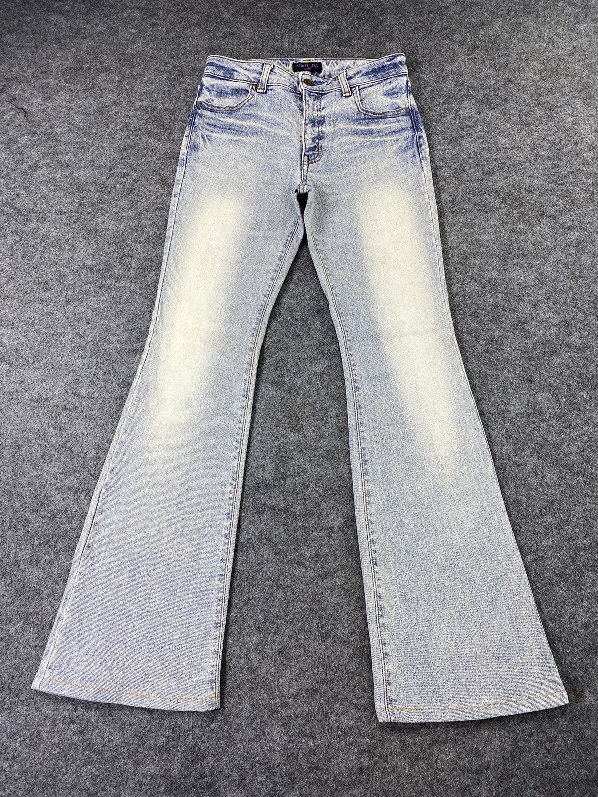 Brappers Faded Blue Wash bootcut Jeans - J1067
