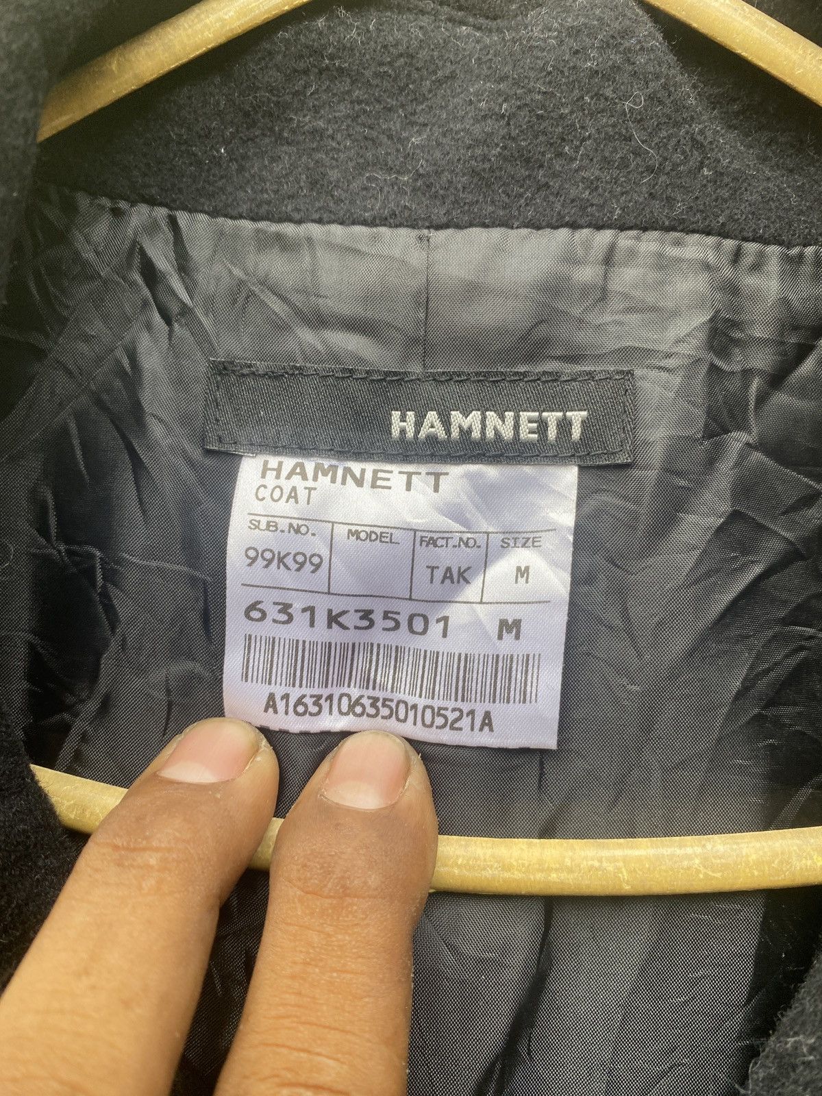 If Six Was Nine × Katharine Hamnett London × Vintage Vintage hamnnet double breasted jacket Size M / US 6-8 / IT 42-44 - 5 Thumbnail