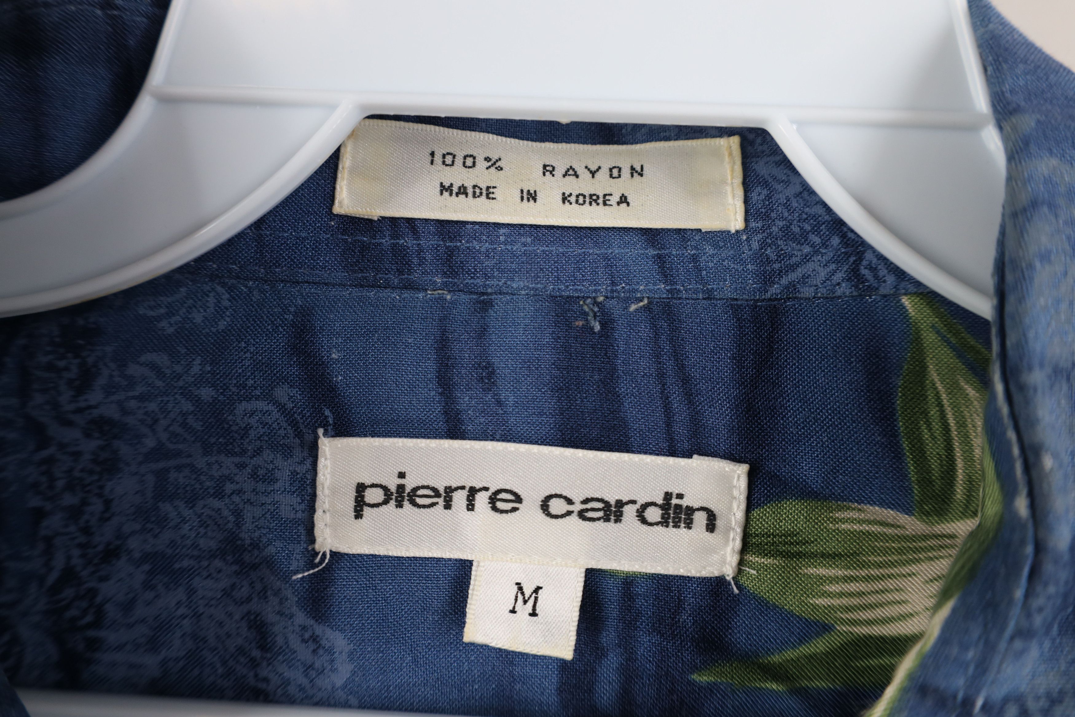 Vintage Vintage 90s Streetwear Gabardine Hawaiian Button Shirt Size US M / EU 48-50 / 2 - 8 Thumbnail