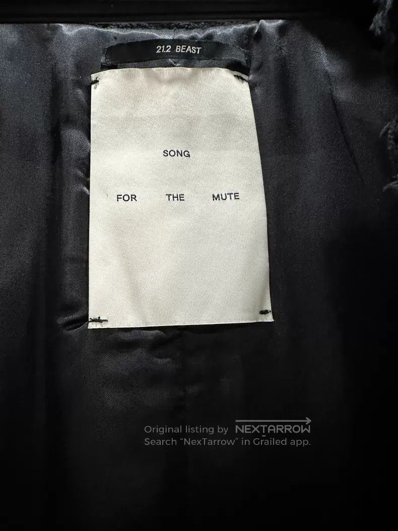 Song For The Mute SONG FOR THE MUTE overcoat Size US S / EU 44-46 / 1 - 3 Thumbnail