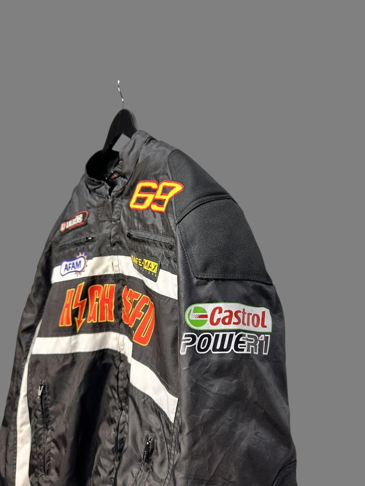 Fox Racing Vodafone F1 Racing Jacket Leather Red Bull Moto Lucky Size US XXL / EU 58 / 5 - 7 Thumbnail