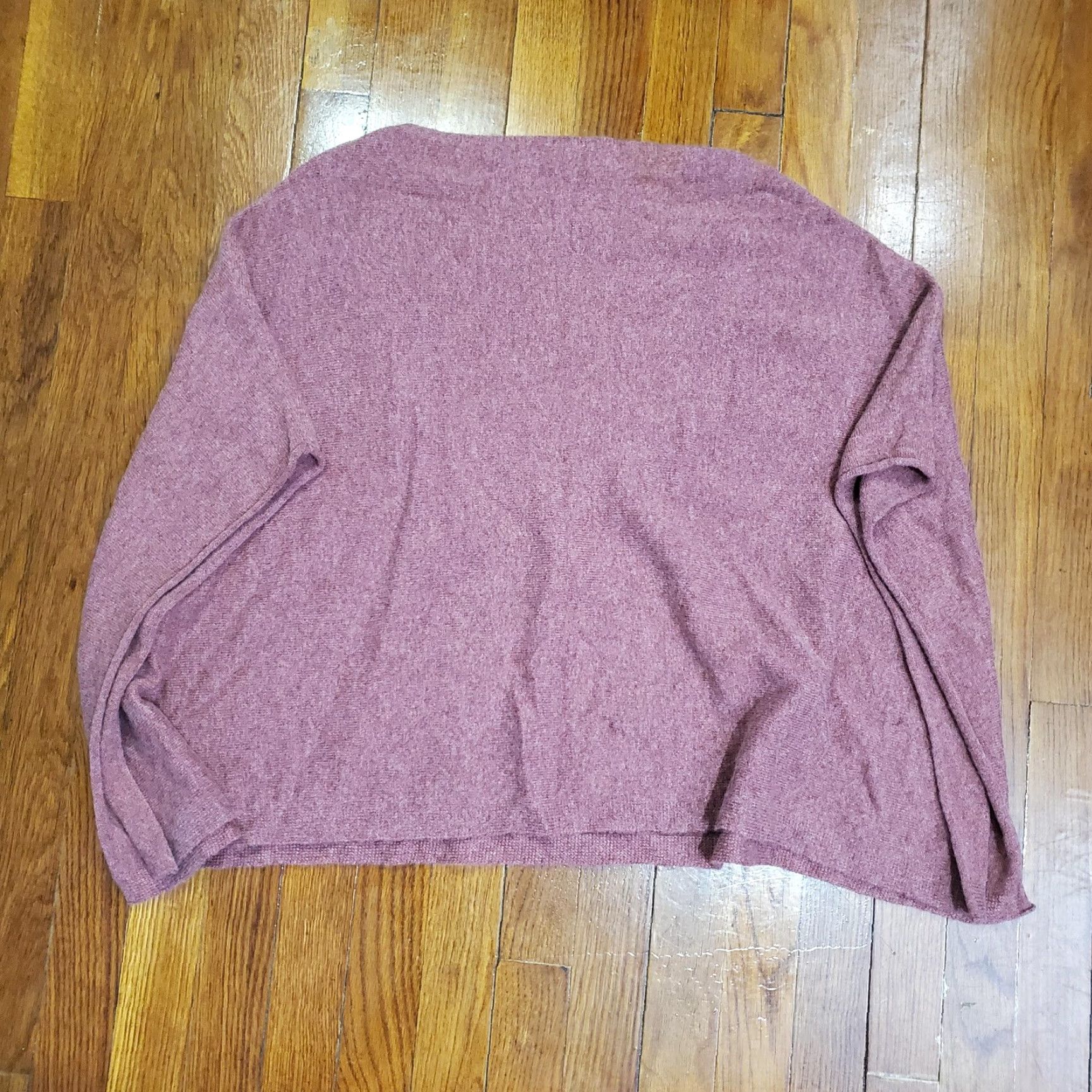 Vintage Poetry Sweater Womens XS Pink 100% Cashmere Relaxed Fit Pullover Size XS / US 0-2 / IT 36-38 - 6 Thumbnail