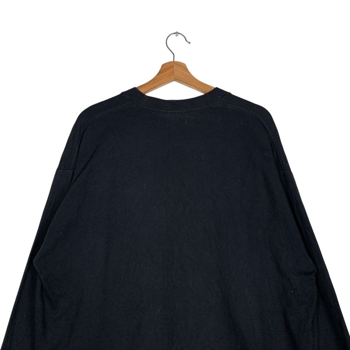 Vintage Vintage PRO CLUB Black Plain Crewneck Sweatshirt #1468-C66 Size US XXL / EU 58 / 5 - 8 Thumbnail