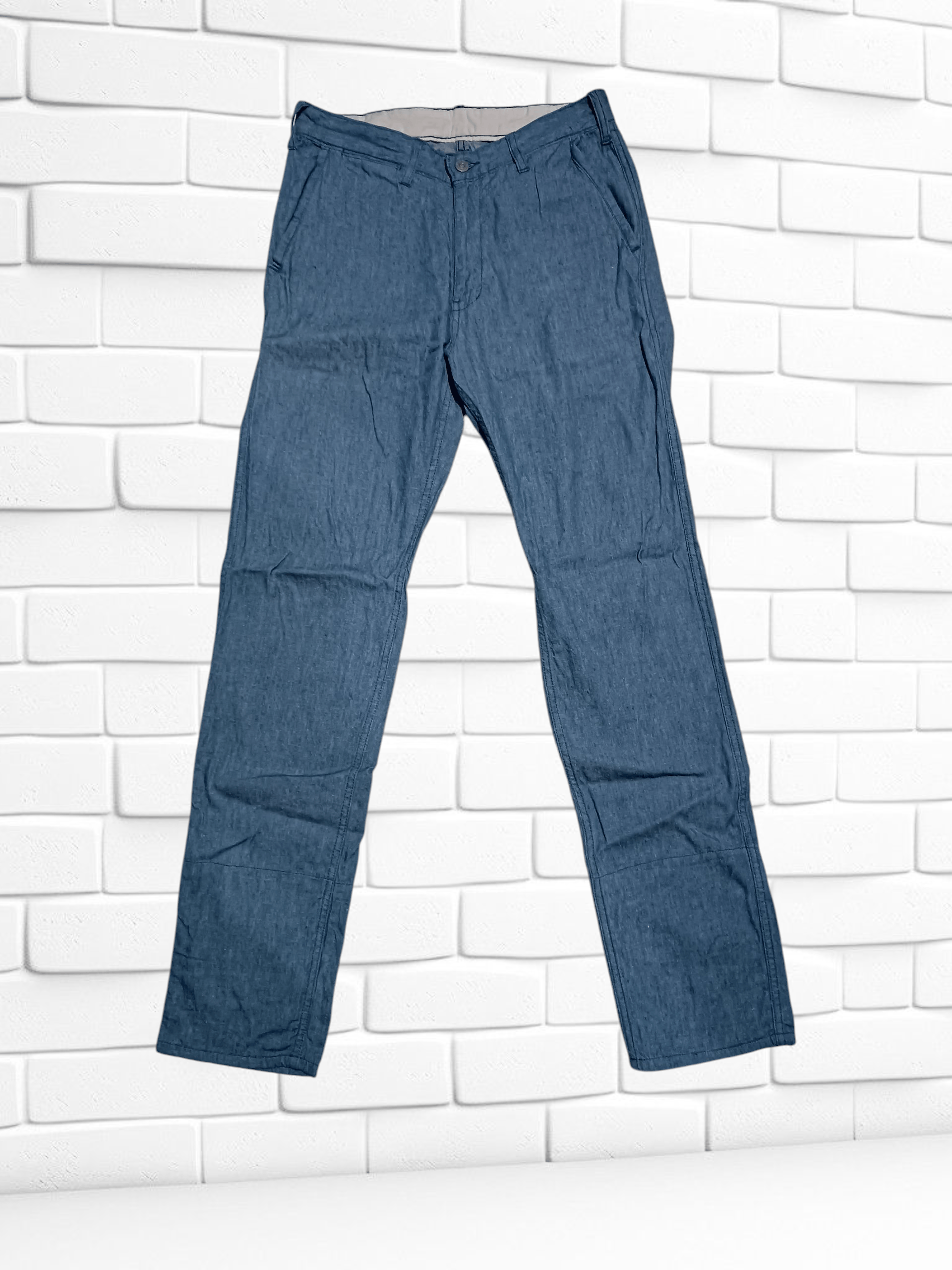 Japanese Brand Journal Standard Soft Jeans/ Linen Slim Fit Size US 30 / EU 46 - 1 Thumbnail