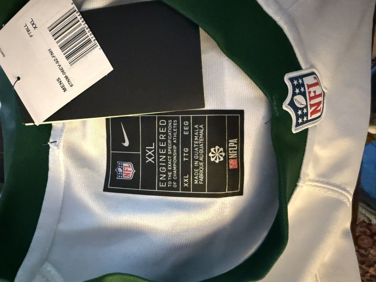 Nike Jets Al Toon Jersey new with tags on field Size US XXL / EU 58 / 5 - 3 Thumbnail