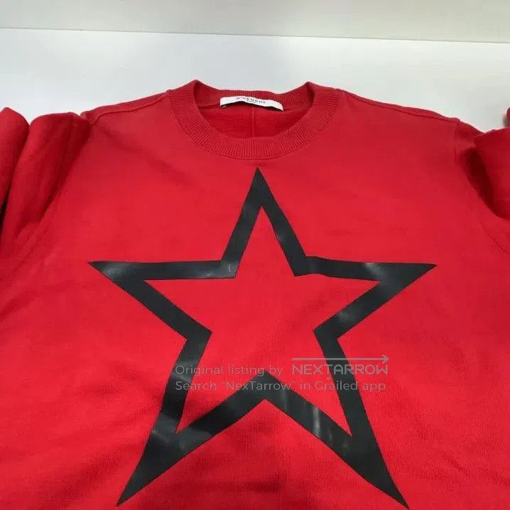 Givenchy Givenchy Red Star Print Casual Crewneck Sweatshirt. Size US S / EU 44-46 / 1 - 6 Thumbnail