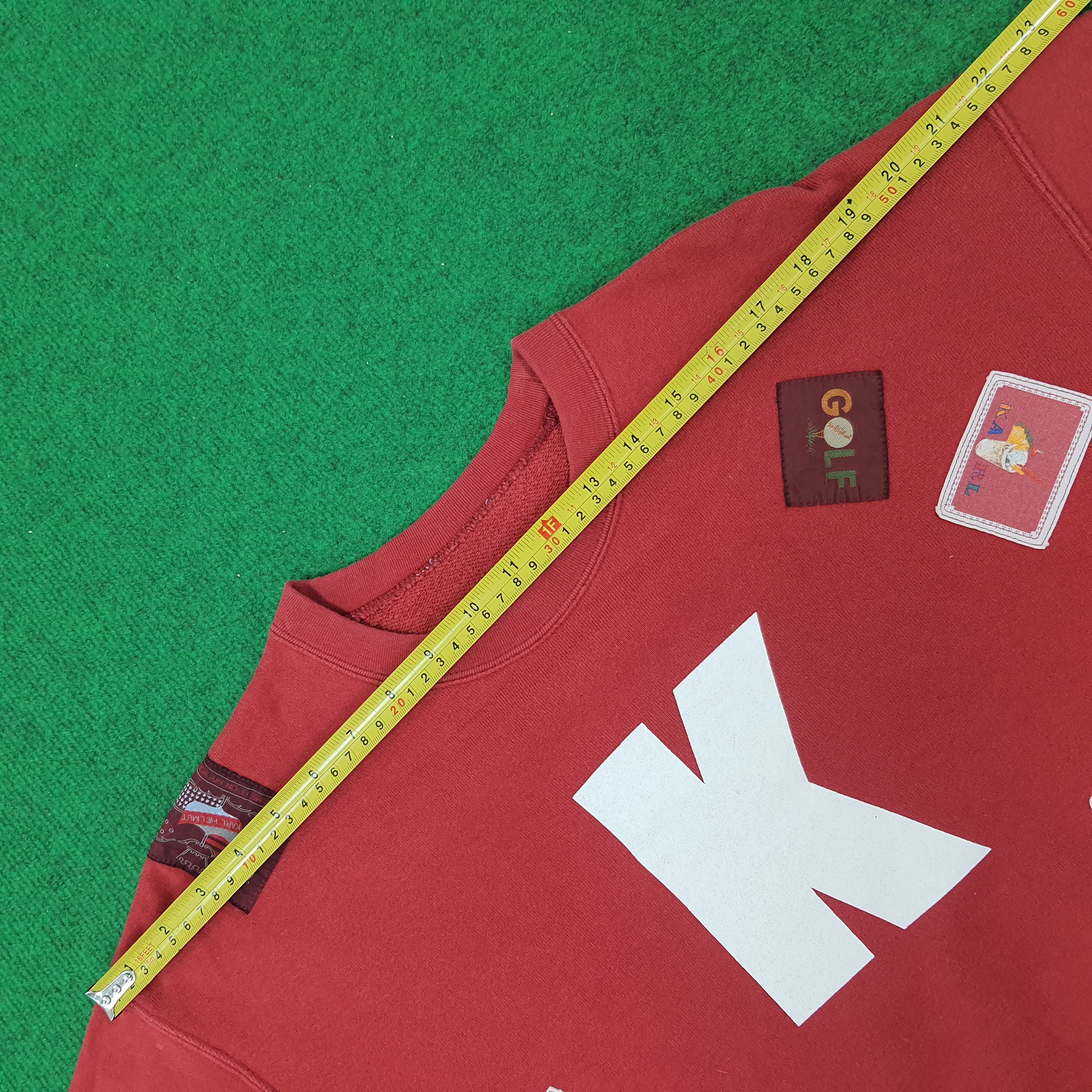 Japanese Brand × Karl Helmut × Vintage Vintage Karl Helmut Japanese Designer Sweatshirt C221N16 Size US L / EU 52-54 / 3 - 10 Thumbnail