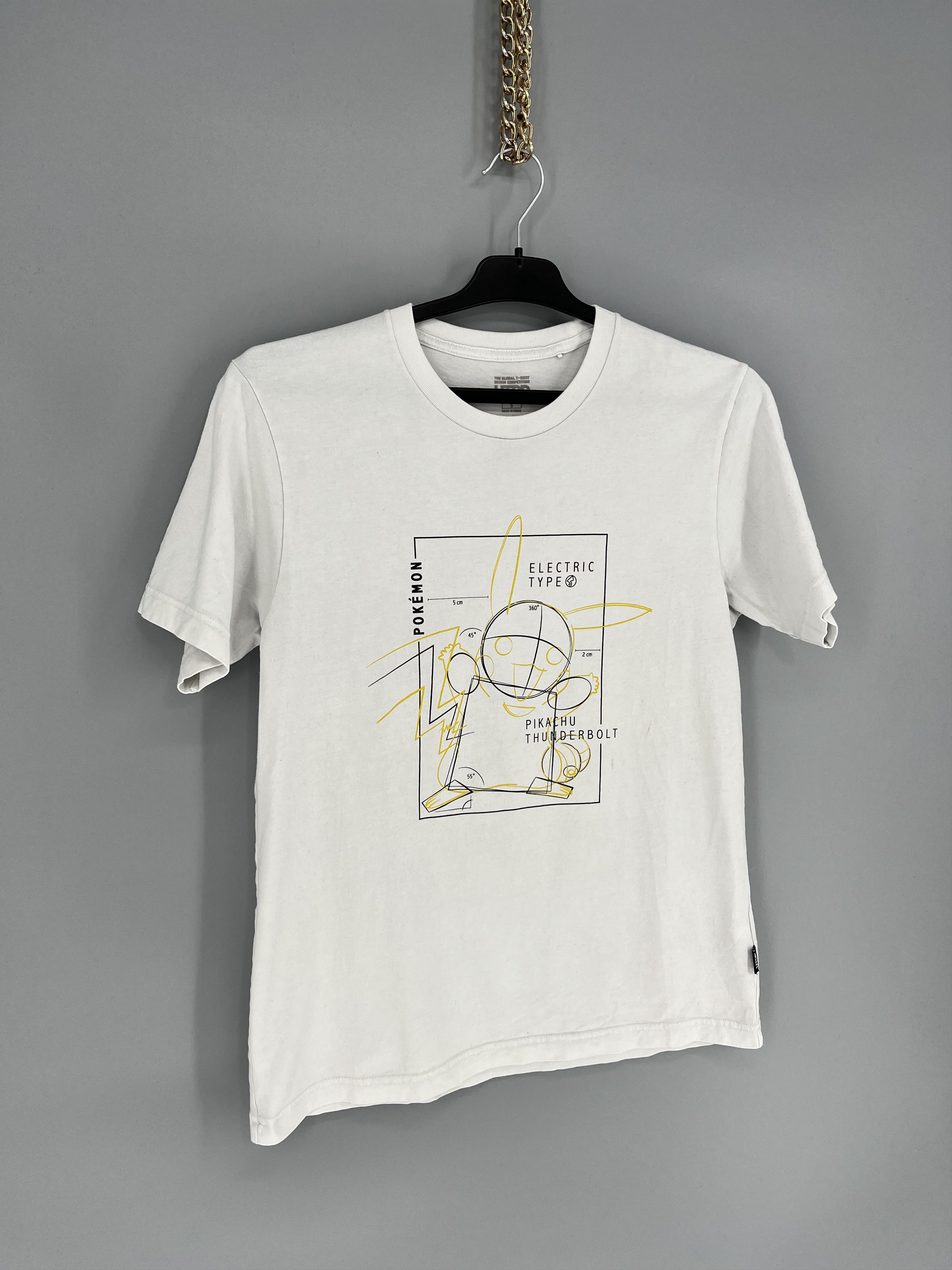 Uniqlo NWT RARE Uniqlo POKEMON UTGP PIKACHU THUNDERBOLT White Tee Size US XS / EU 42 / 0 - 2 Thumbnail