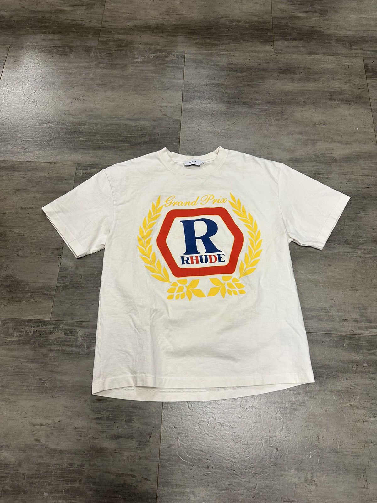 Rhude Rhude Royal logo pre owned small Size US S / EU 44-46 / 1 - 1 Thumbnail