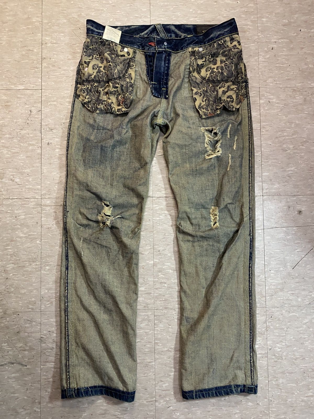 Japanese Brand Oniarai jeans Size US 32 / EU 48 - 5 Thumbnail