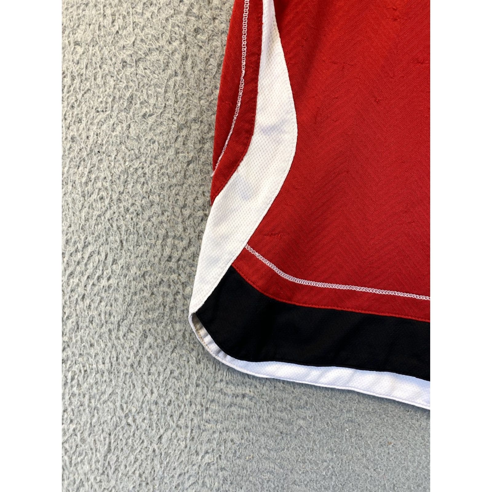 Adidas adidas Athletic Shorts L Red Polyester Pockets Mens Basketball Size US 33 - 6 Thumbnail