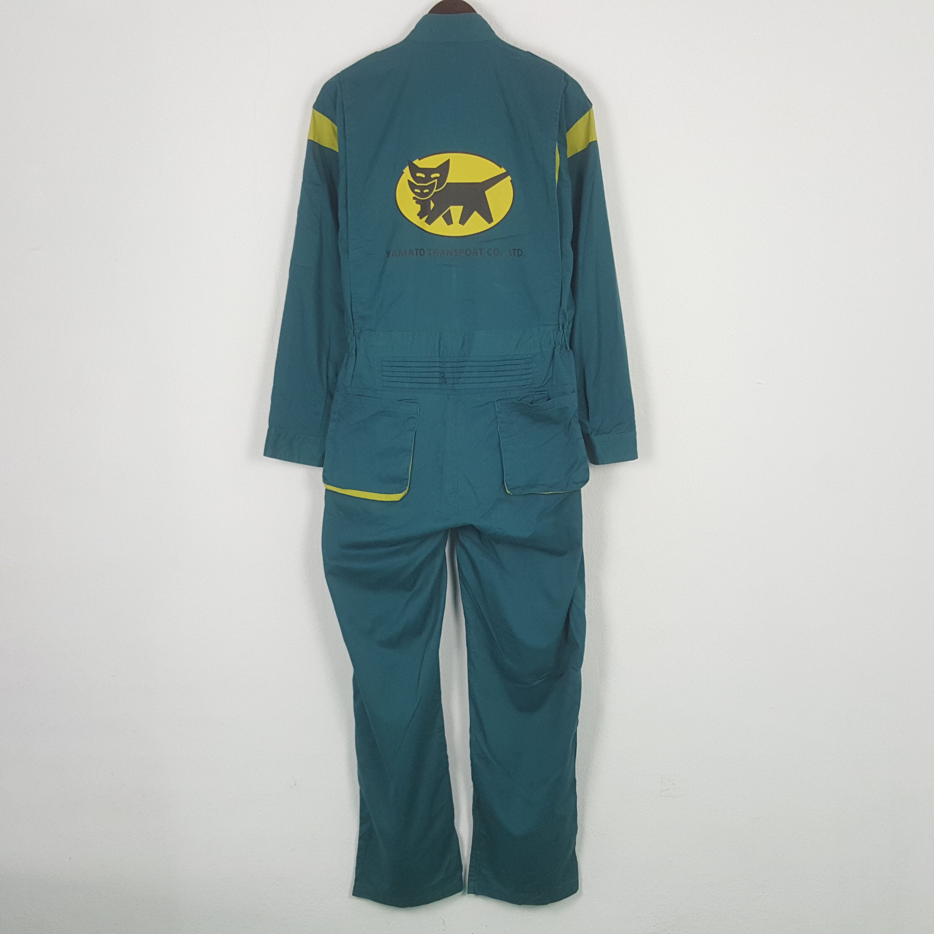 Japanese Brand Vintage Yamato Transport Custom Coverall Japan Jacket Size US M / EU 48-50 / 2 - 1 Thumbnail