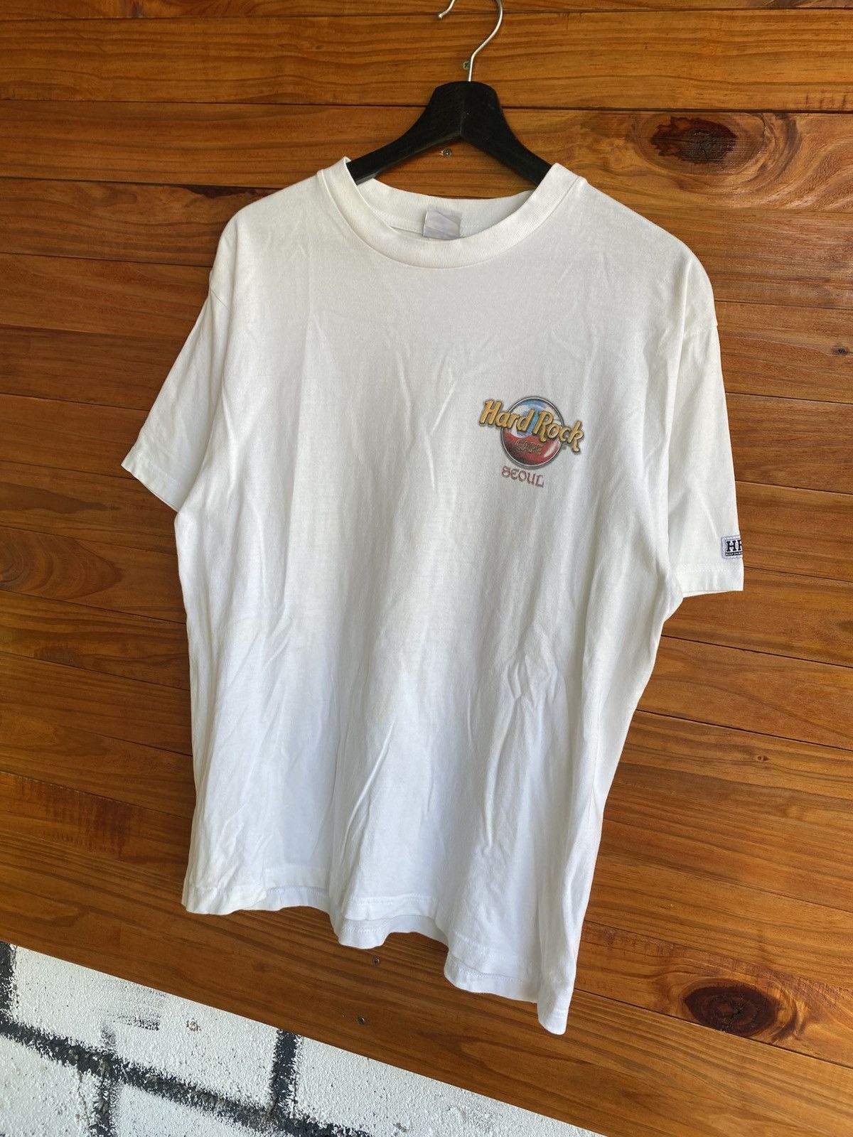 Hard Rock Cafe Vintage Hard Rock Cafe Seoul T-Shirt White 90s Collectible Size US M / EU 48-50 / 2 - 10 Thumbnail