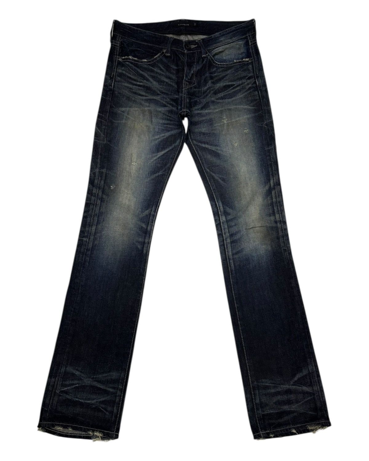 CIVARIZE × Japanese Brand × Undercover CIVARIZE CLAWMARK SLIM FLARE JEANS DISTRESSED DENIM Size US 31 - 1 Thumbnail