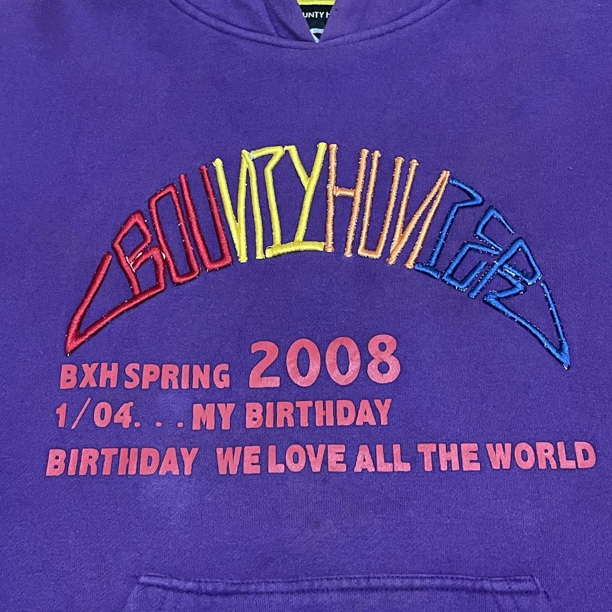 Bounty Hunter × Japanese Brand × Vintage Rare Design Vintage Brand Bounty Hunter Hoodie Spring 2008s Size US M / EU 48-50 / 2 - 3 Thumbnail