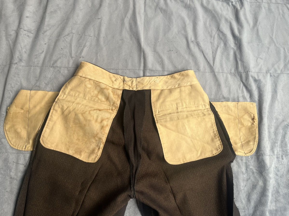 Other Vintage Brown Trousers 29x25.5 Size US 29 - 3 Thumbnail