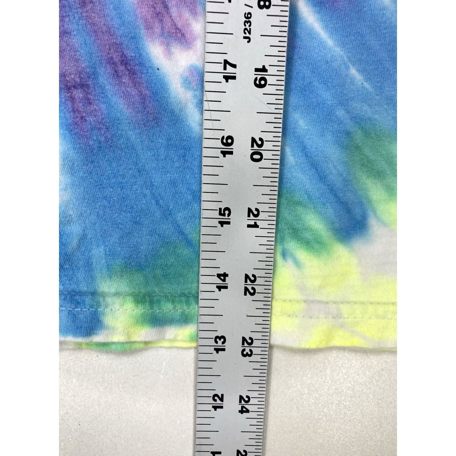 Logo 7 ACDC Logo Graphic T-shirt Women XS Multicolor Tie Dye Short Sleeve Music ShirtXS Women Casual Size XS / US 0-2 / IT 36-38 - 7 Thumbnail