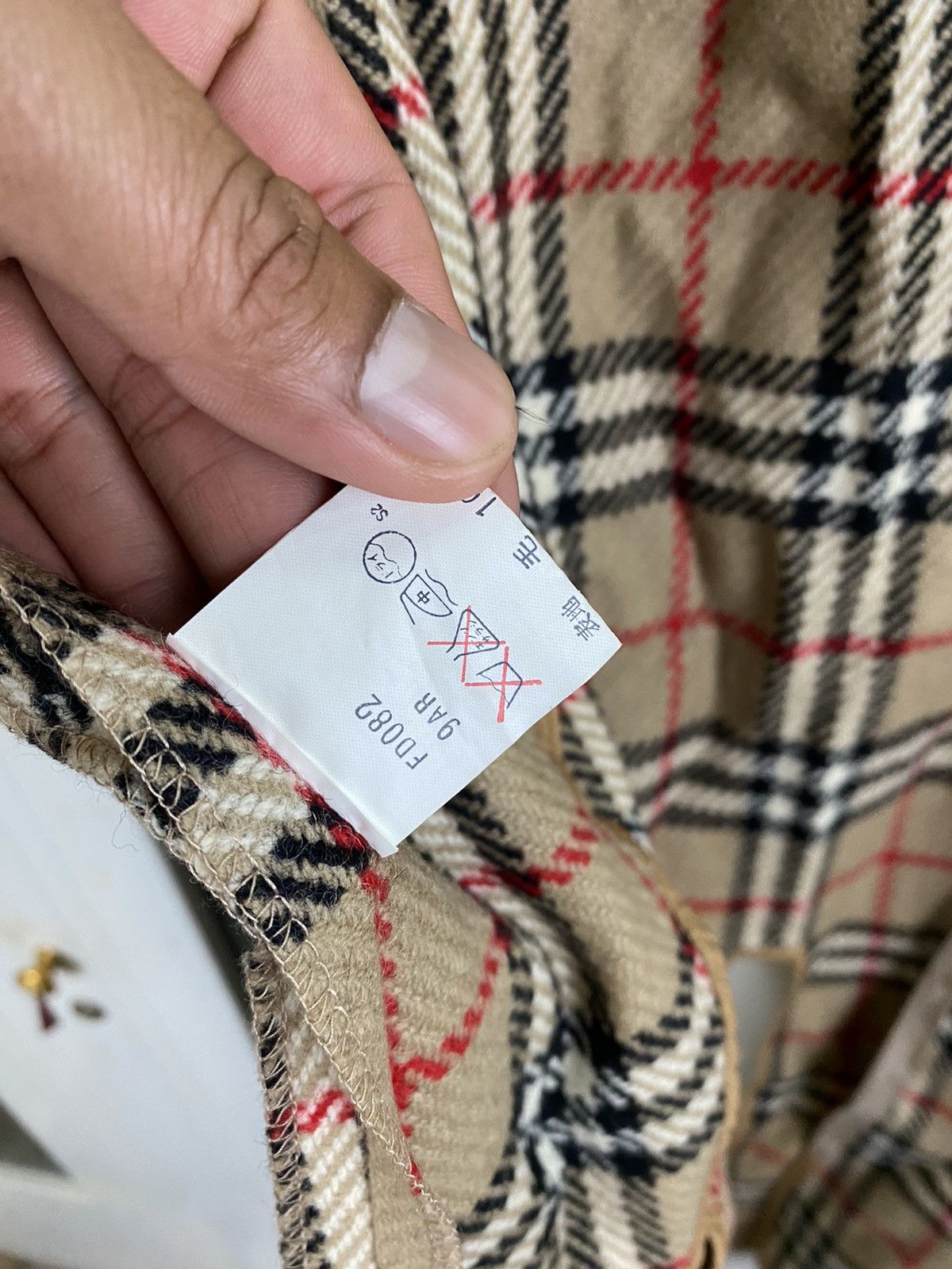 Burberry Prorsum × Vintage Burberrys Nova Check Liner Size US L / EU 52-54 / 3 - 5 Thumbnail