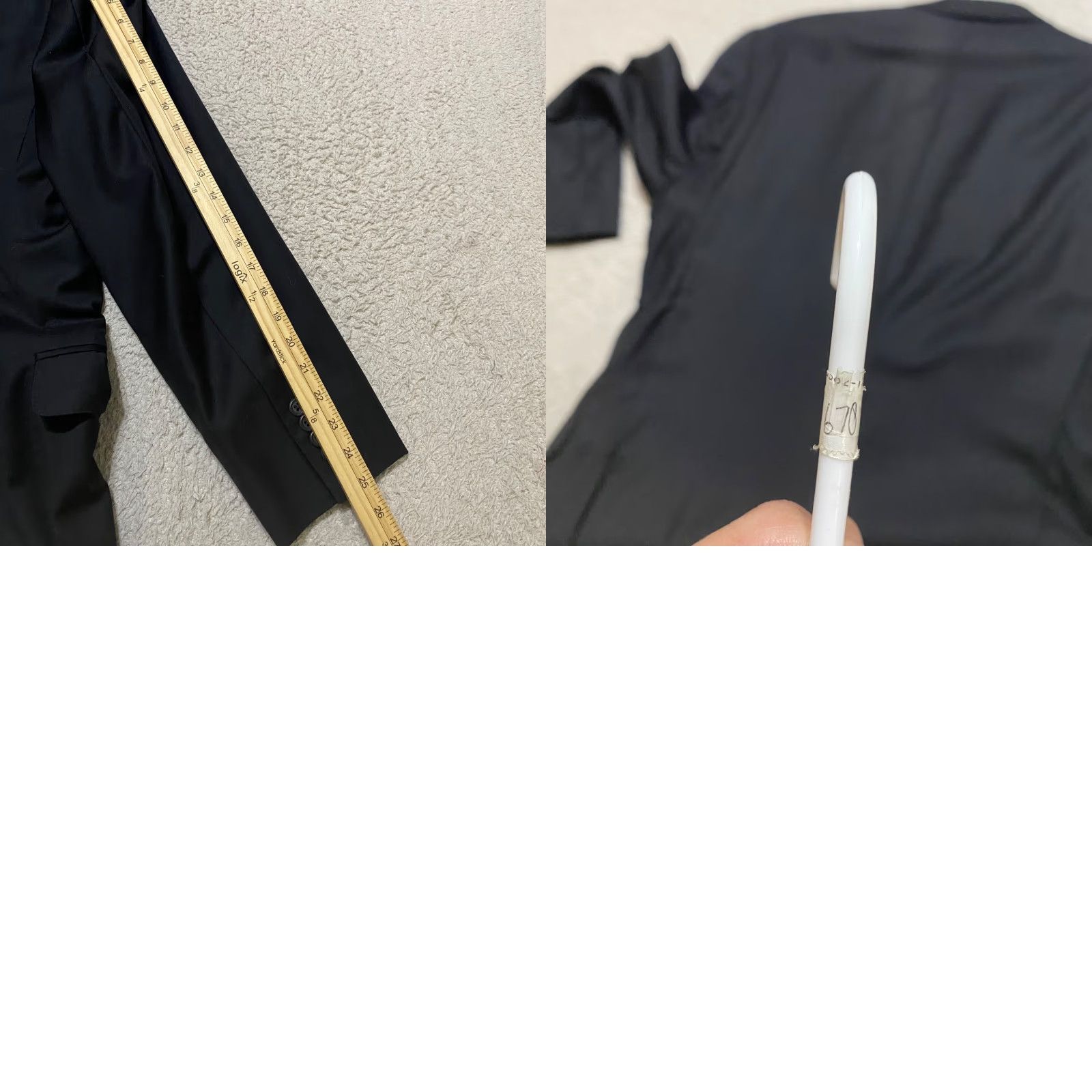 Peter Millar Peter Millar Blazer Single-Breasted Two-Button 46L Wool Black Mens VINTAGE? Size US XXL / EU 58 / 5 - 9 Thumbnail