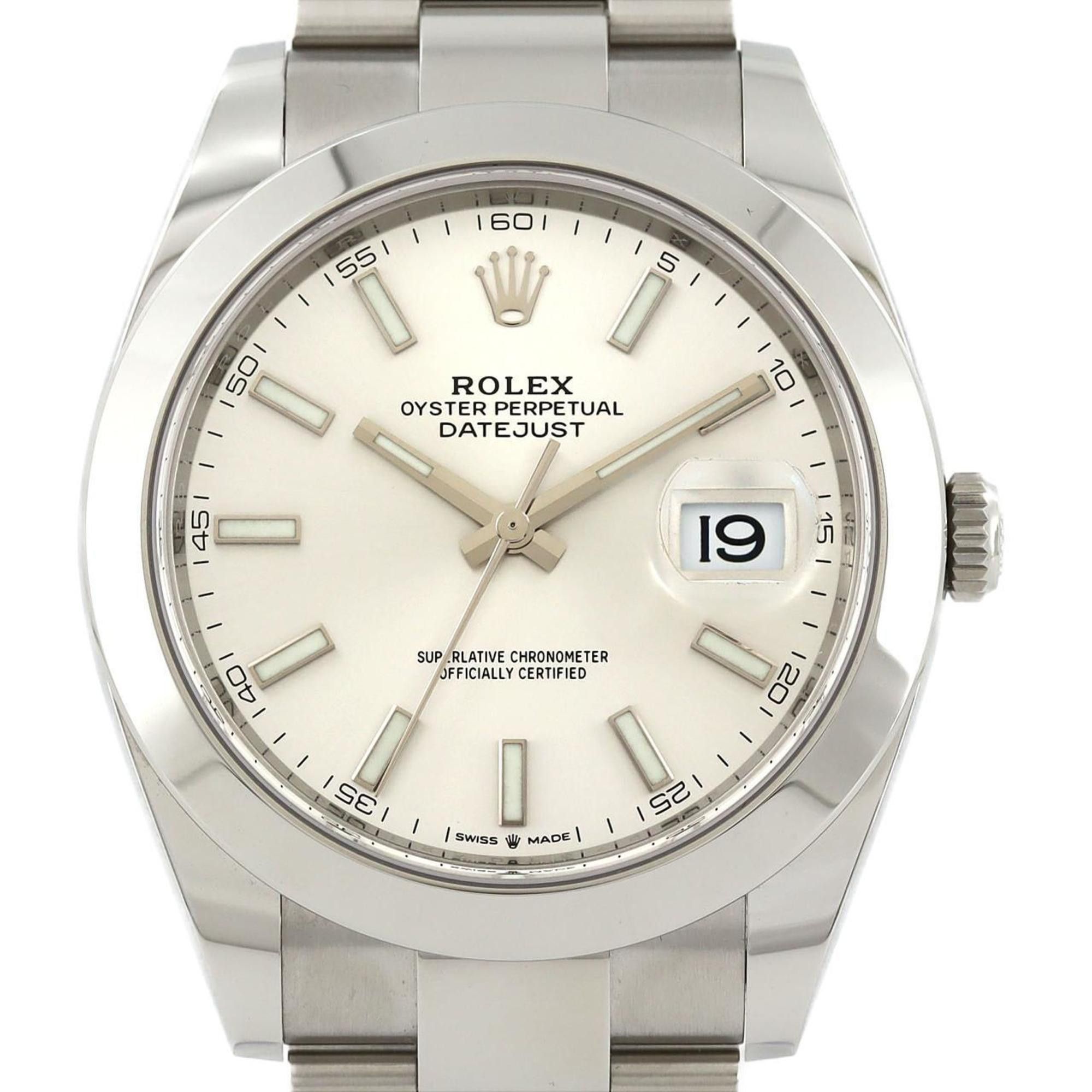 Rolex Rolex Datejust 126300 SS Wristwatch Automatic Random Number Size ONE SIZE - 1 Thumbnail