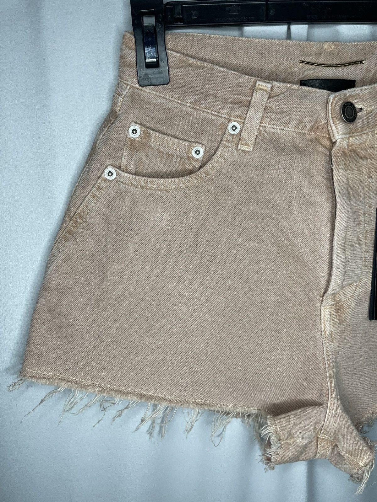 Saint Laurent Paris Saint Laurent Denim Shorts Size 26" / US 2 / IT 38 - 3 Thumbnail