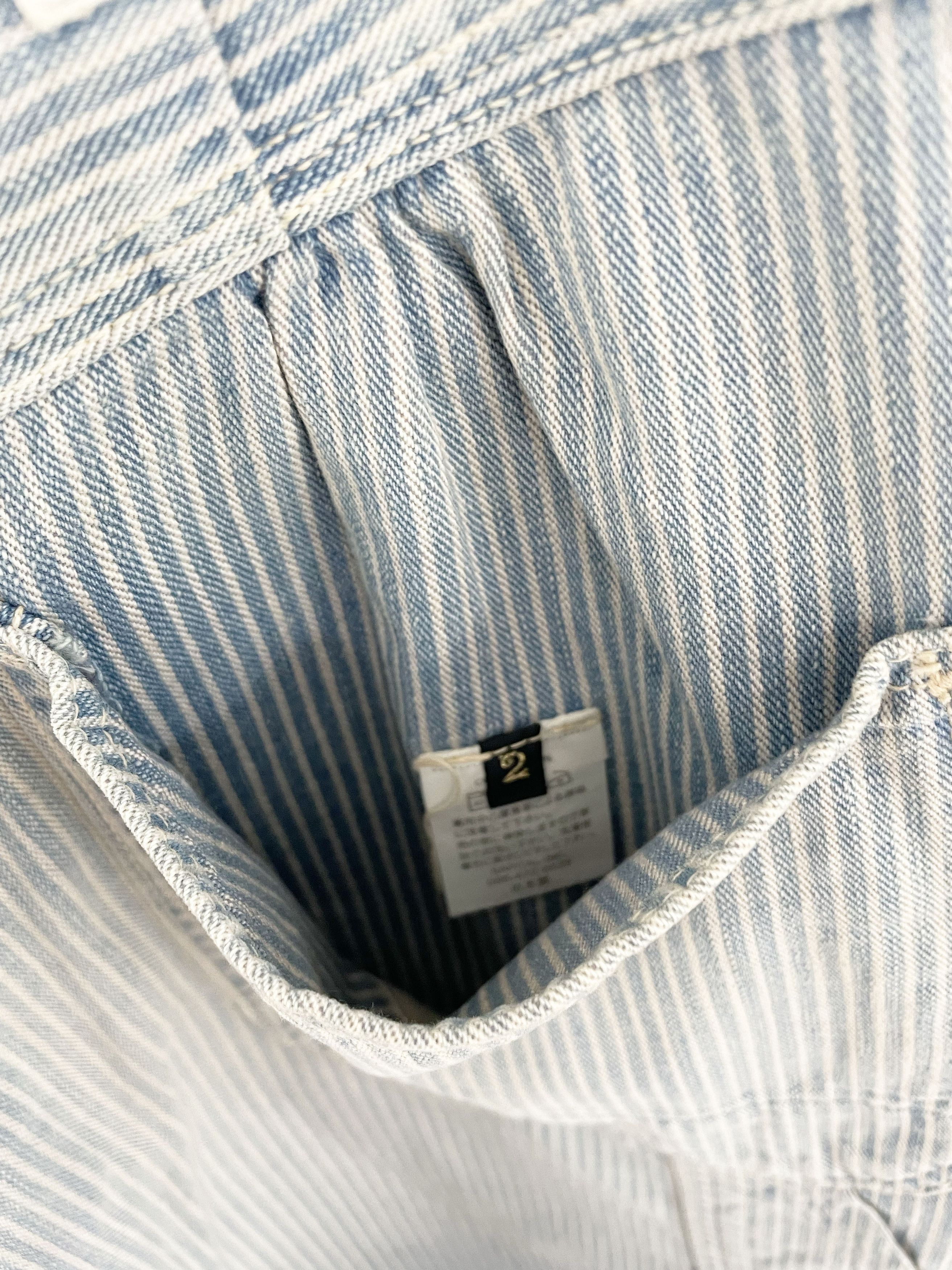 Kapital Hickory Stripe Skirt Size 28" / US 6 / IT 42 - 9 Thumbnail
