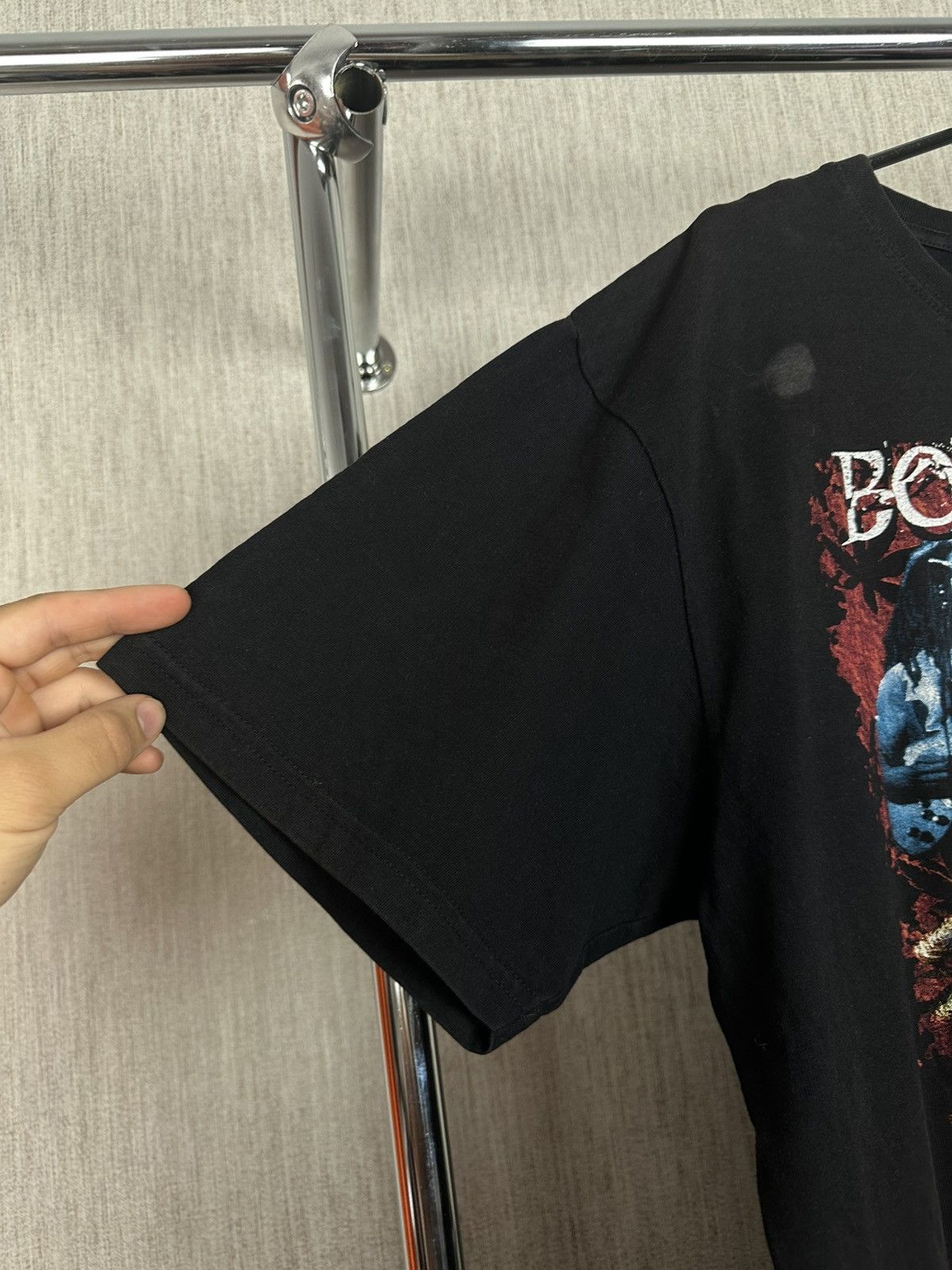 Band Tees × Vintage Bob Marley EXCUSE ME WHILS I LIGHT MY SPLFF Rock Yeah Tee Size US XL / EU 56 / 4 - 6 Thumbnail